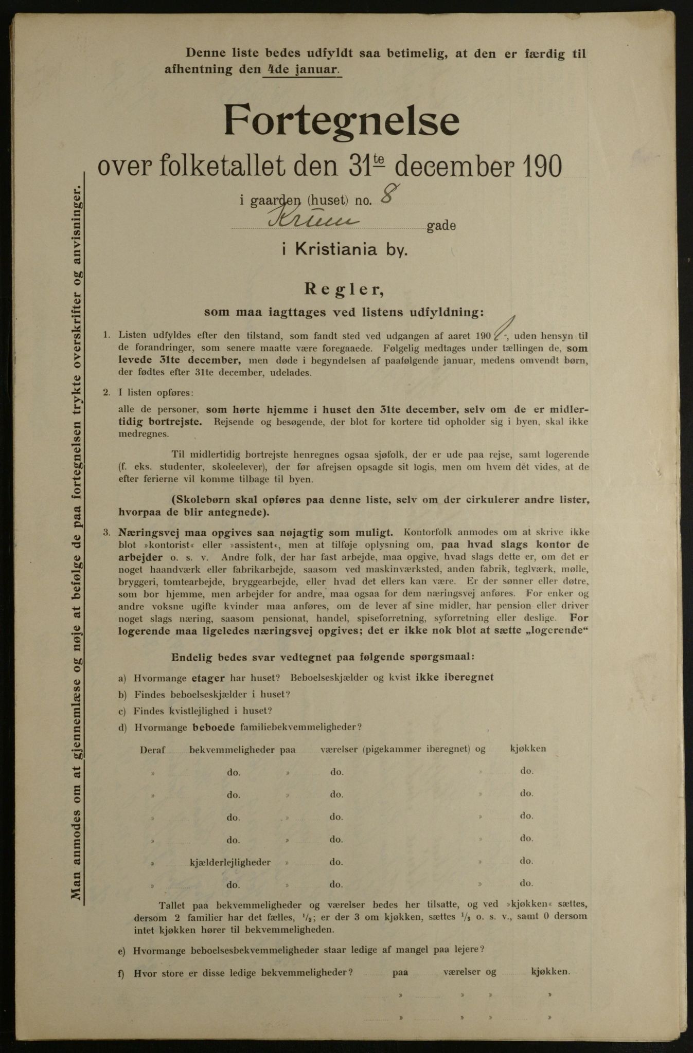 OBA, Municipal Census 1901 for Kristiania, 1901, p. 8427