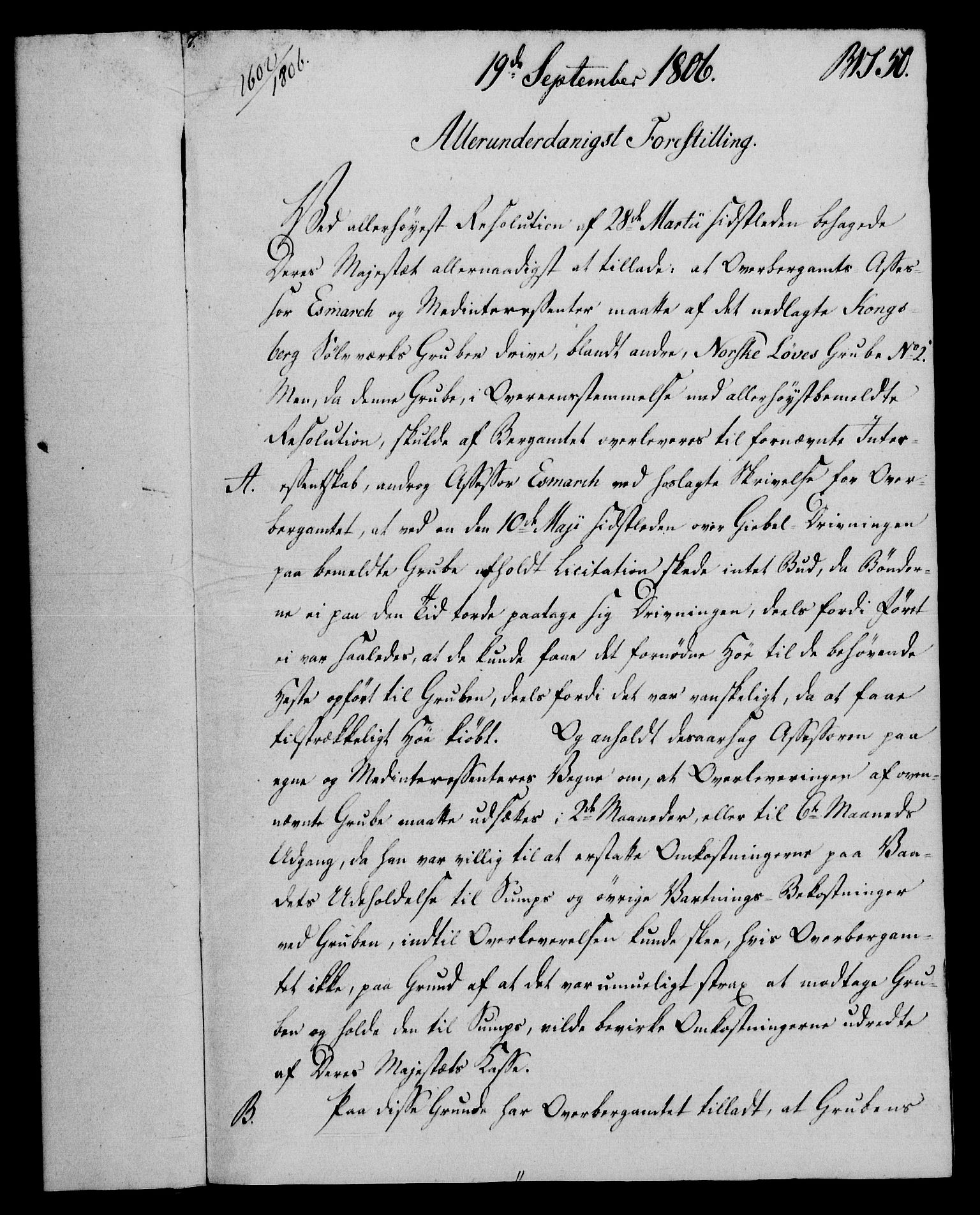 Rentekammeret, Renteskriverkontorene, AV/RA-EA-3115/M/Mf/Mfb/L0007: Relasjons- og resolusjonsprotokoll med register (merket RK 54.13), 1805-1806
