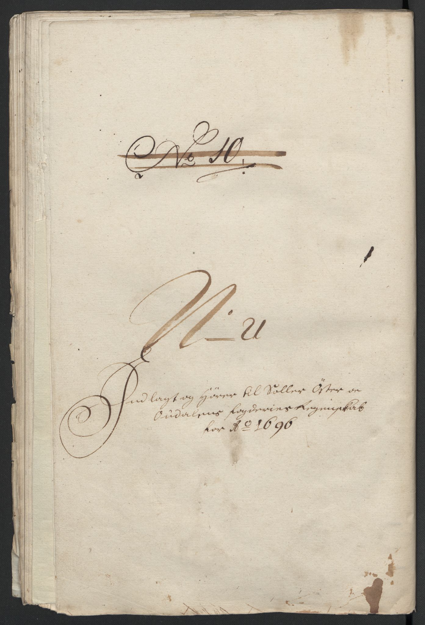 Rentekammeret inntil 1814, Reviderte regnskaper, Fogderegnskap, AV/RA-EA-4092/R13/L0834: Fogderegnskap Solør, Odal og Østerdal, 1696, p. 246