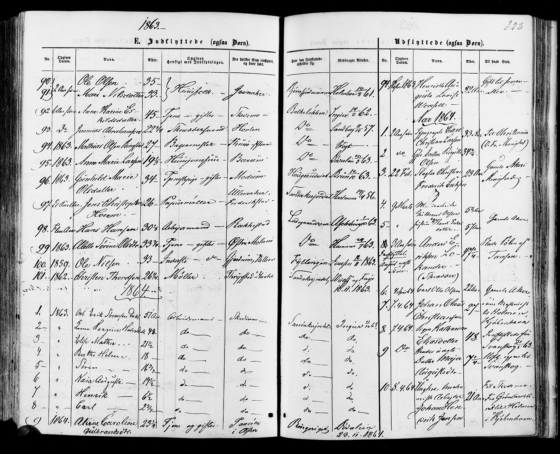 Vestre Aker prestekontor Kirkebøker, AV/SAO-A-10025/F/Fa/L0005: Parish register (official) no. 5, 1859-1877, p. 328