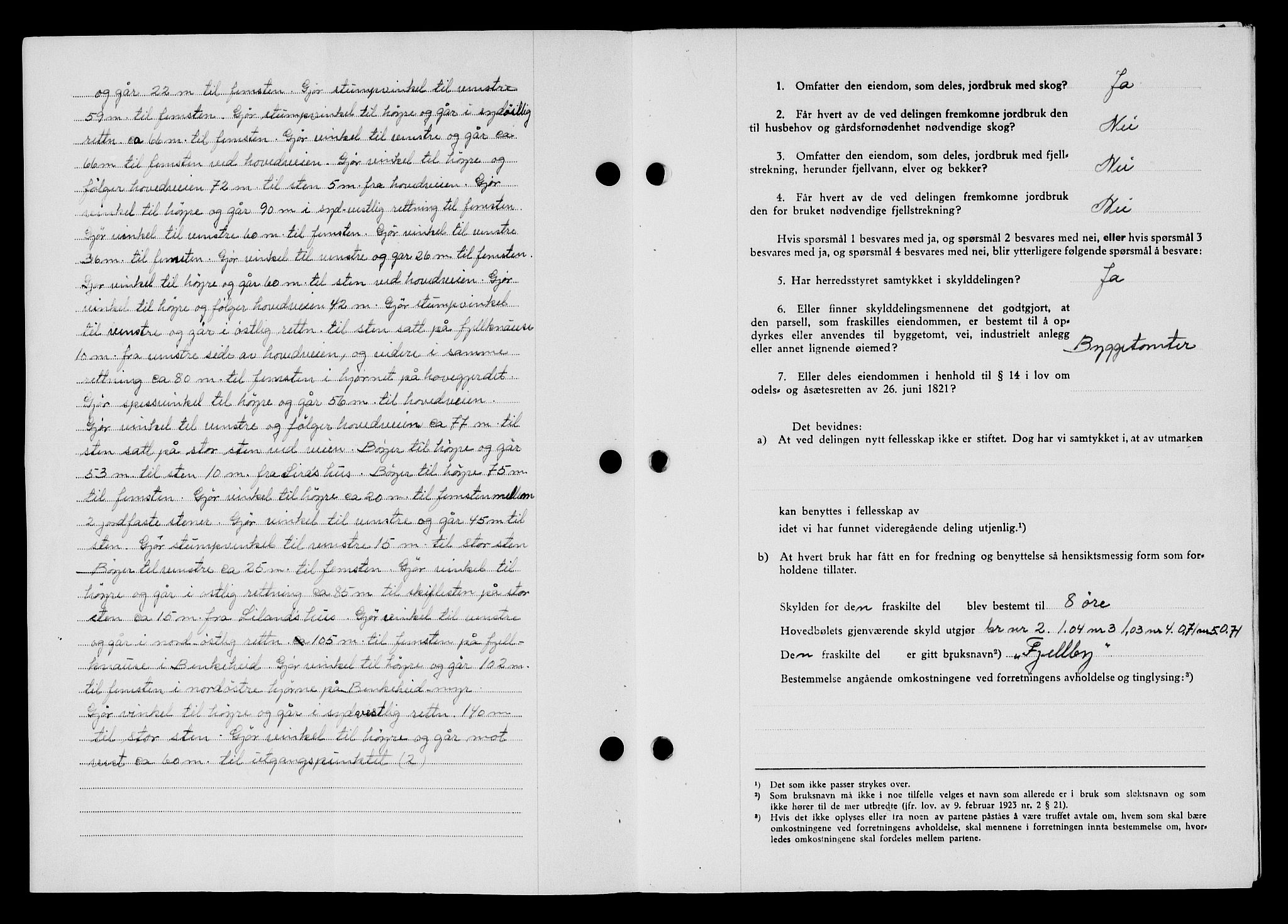 Flekkefjord sorenskriveri, SAK/1221-0001/G/Gb/Gba/L0064: Mortgage book no. A-12, 1948-1949, Diary no: : 838/1948