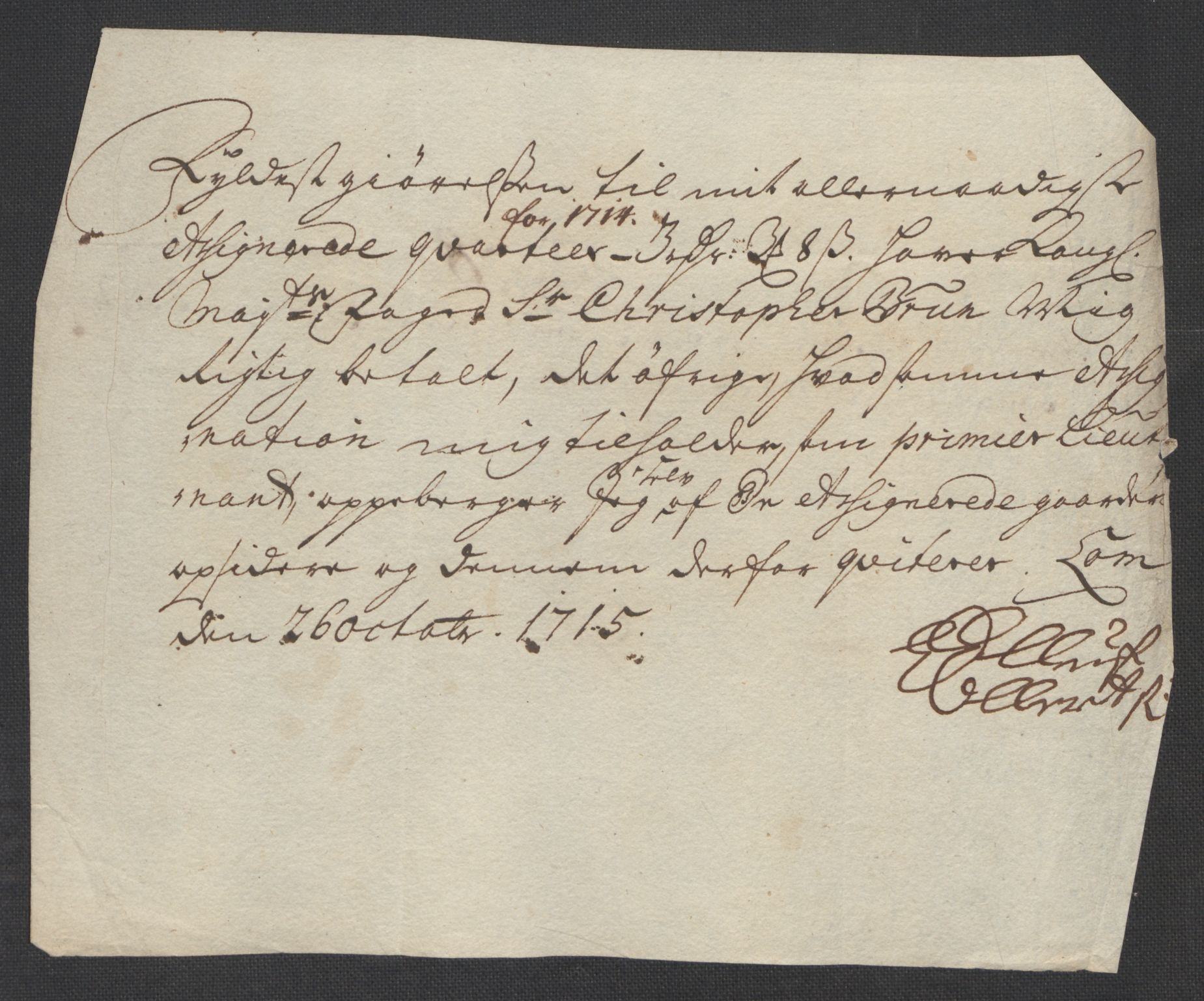 Rentekammeret inntil 1814, Reviderte regnskaper, Fogderegnskap, AV/RA-EA-4092/R17/L1183: Fogderegnskap Gudbrandsdal, 1714, p. 361