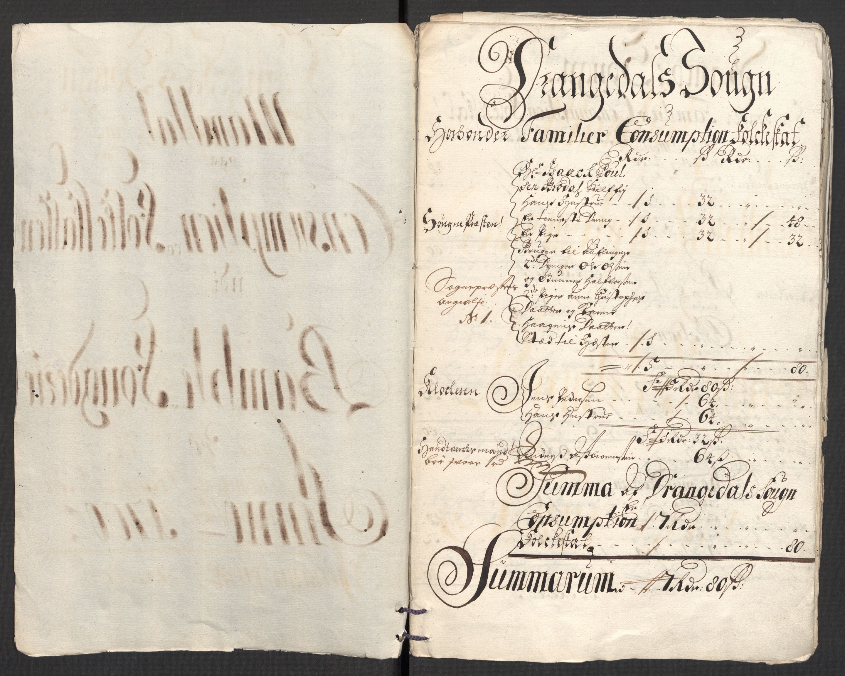 Rentekammeret inntil 1814, Reviderte regnskaper, Fogderegnskap, AV/RA-EA-4092/R36/L2104: Fogderegnskap Øvre og Nedre Telemark og Bamble, 1700, p. 360