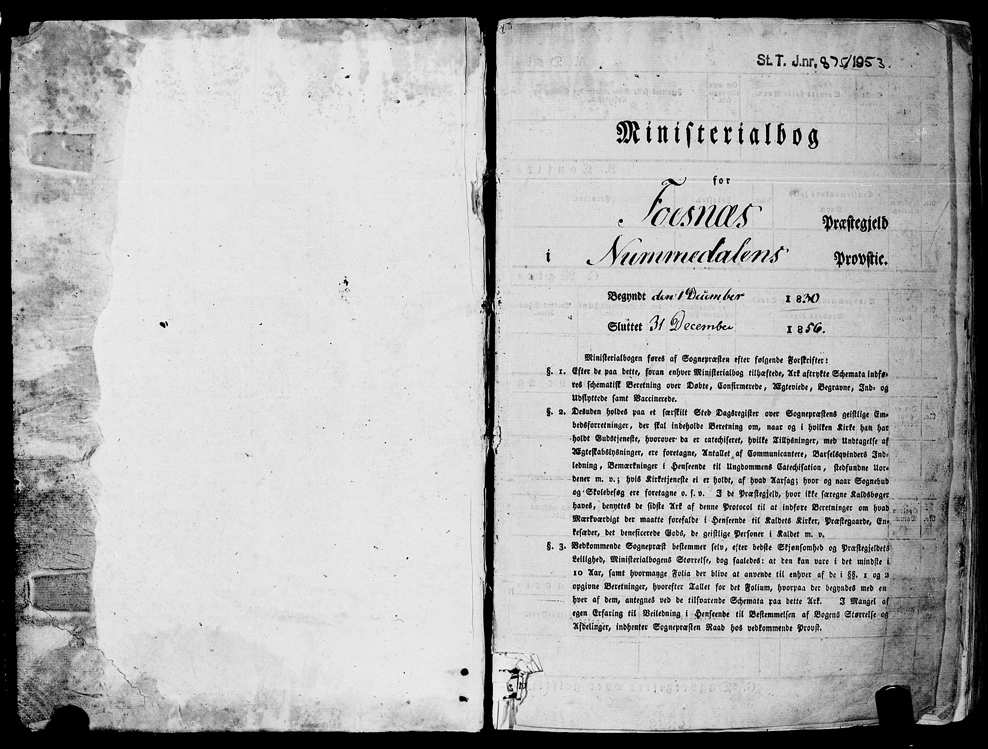 Ministerialprotokoller, klokkerbøker og fødselsregistre - Nord-Trøndelag, SAT/A-1458/773/L0614: Parish register (official) no. 773A05, 1831-1856