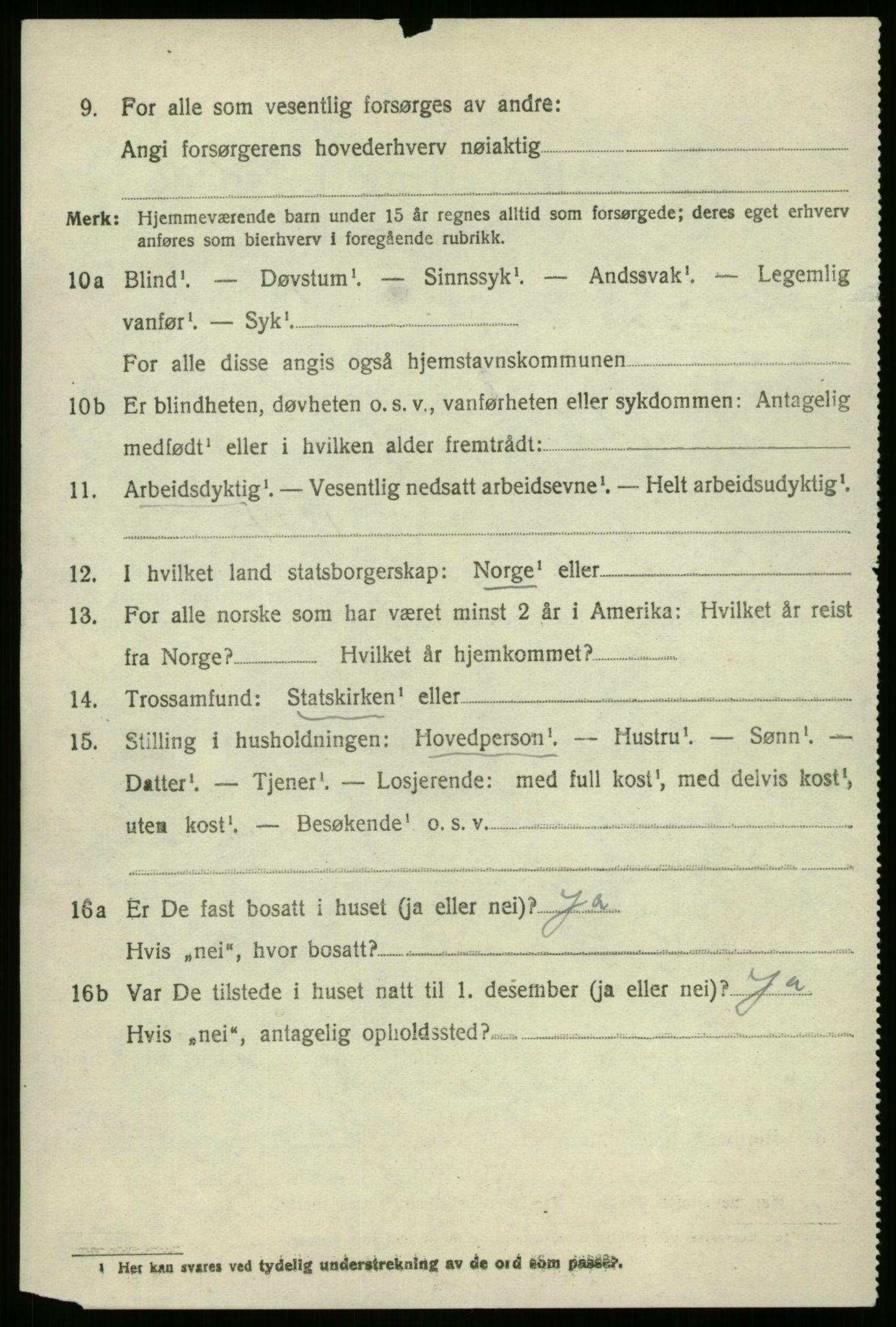 SAB, 1920 census for Kinn, 1920, p. 3680