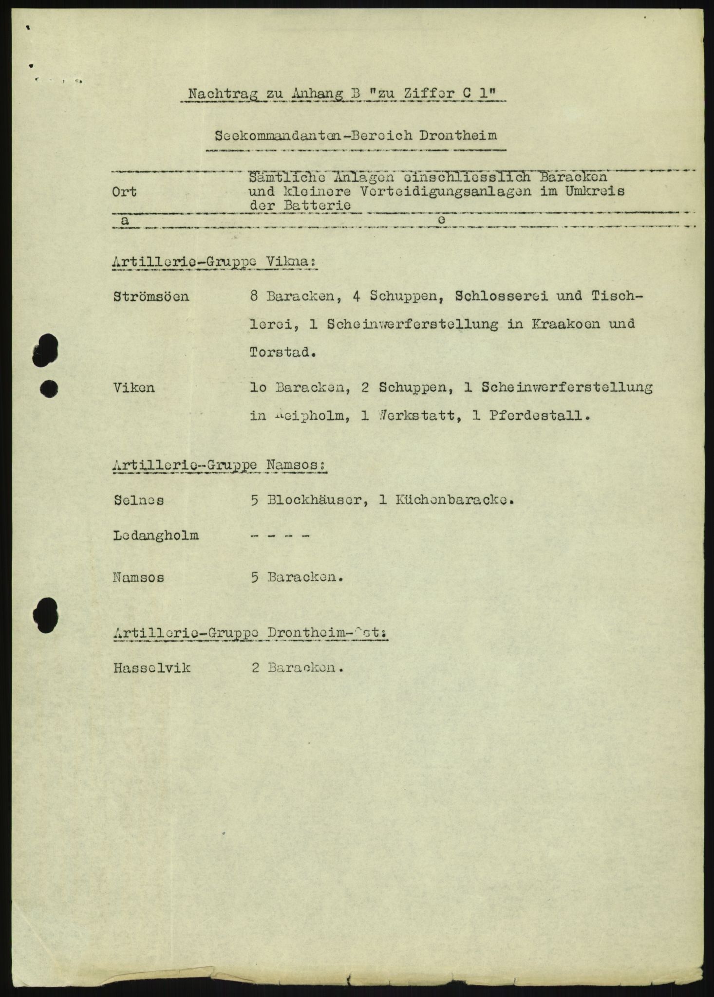 Forsvaret, Generalinspektør og sjefen for Kystartilleriet, AV/RA-RAFA-2045/F/Fa/L0016: Tyske oversiktskarter over festningsanlegg, 1940-1945, p. 59