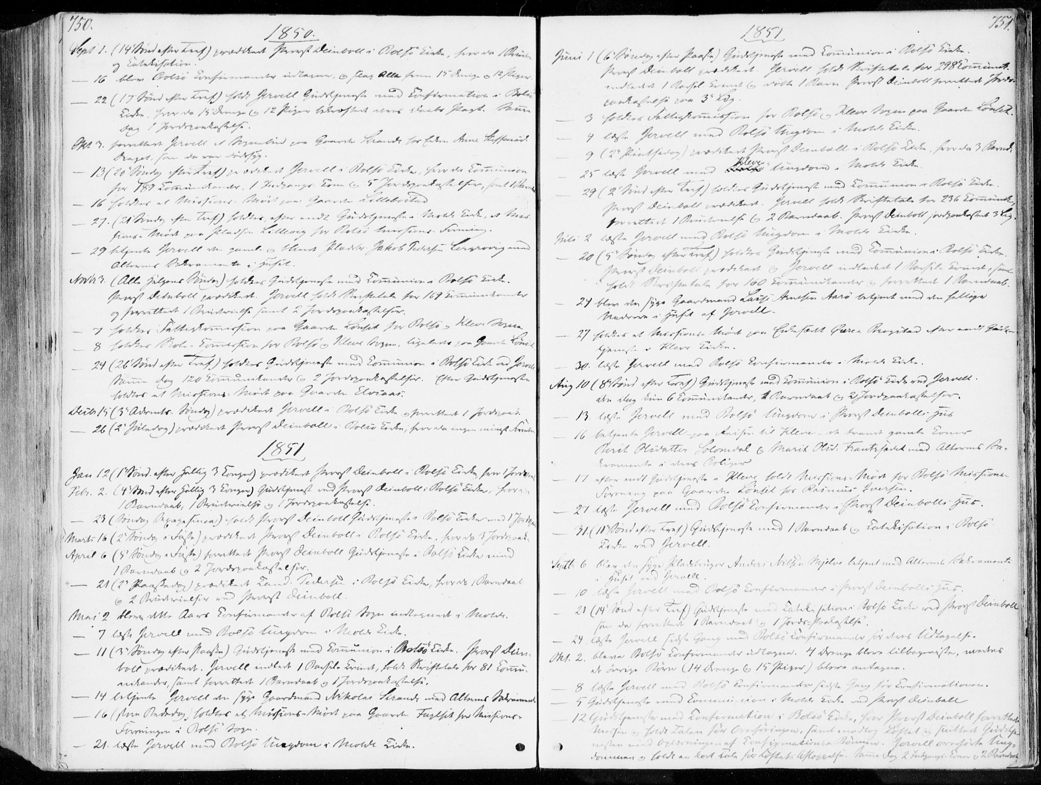 Ministerialprotokoller, klokkerbøker og fødselsregistre - Møre og Romsdal, AV/SAT-A-1454/555/L0653: Parish register (official) no. 555A04, 1843-1869, p. 750-751