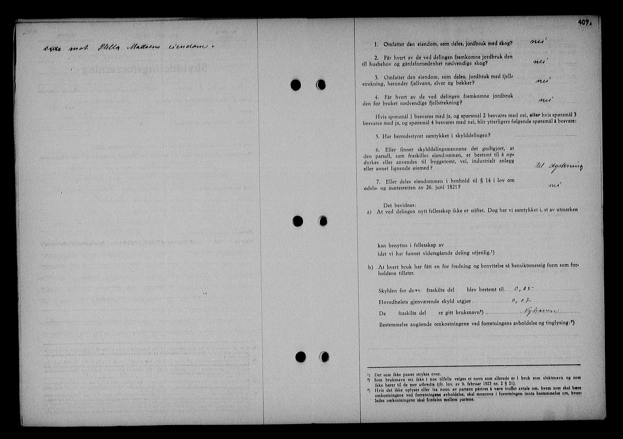 Nedenes sorenskriveri, SAK/1221-0006/G/Gb/Gba/L0043: Mortgage book no. 39, 1936-1937, Diary no: : 379/1937