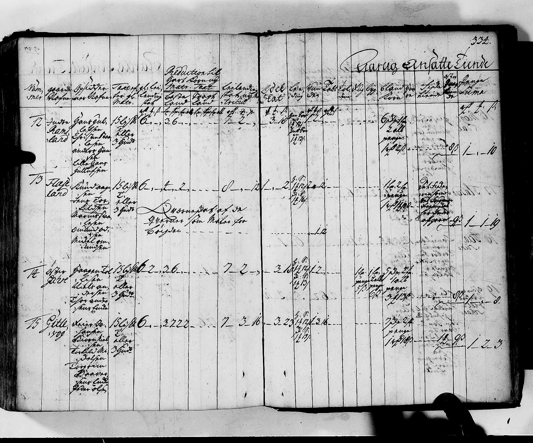 Rentekammeret inntil 1814, Realistisk ordnet avdeling, AV/RA-EA-4070/N/Nb/Nbf/L0130: Lista matrikkelprotokoll, 1723, p. 334