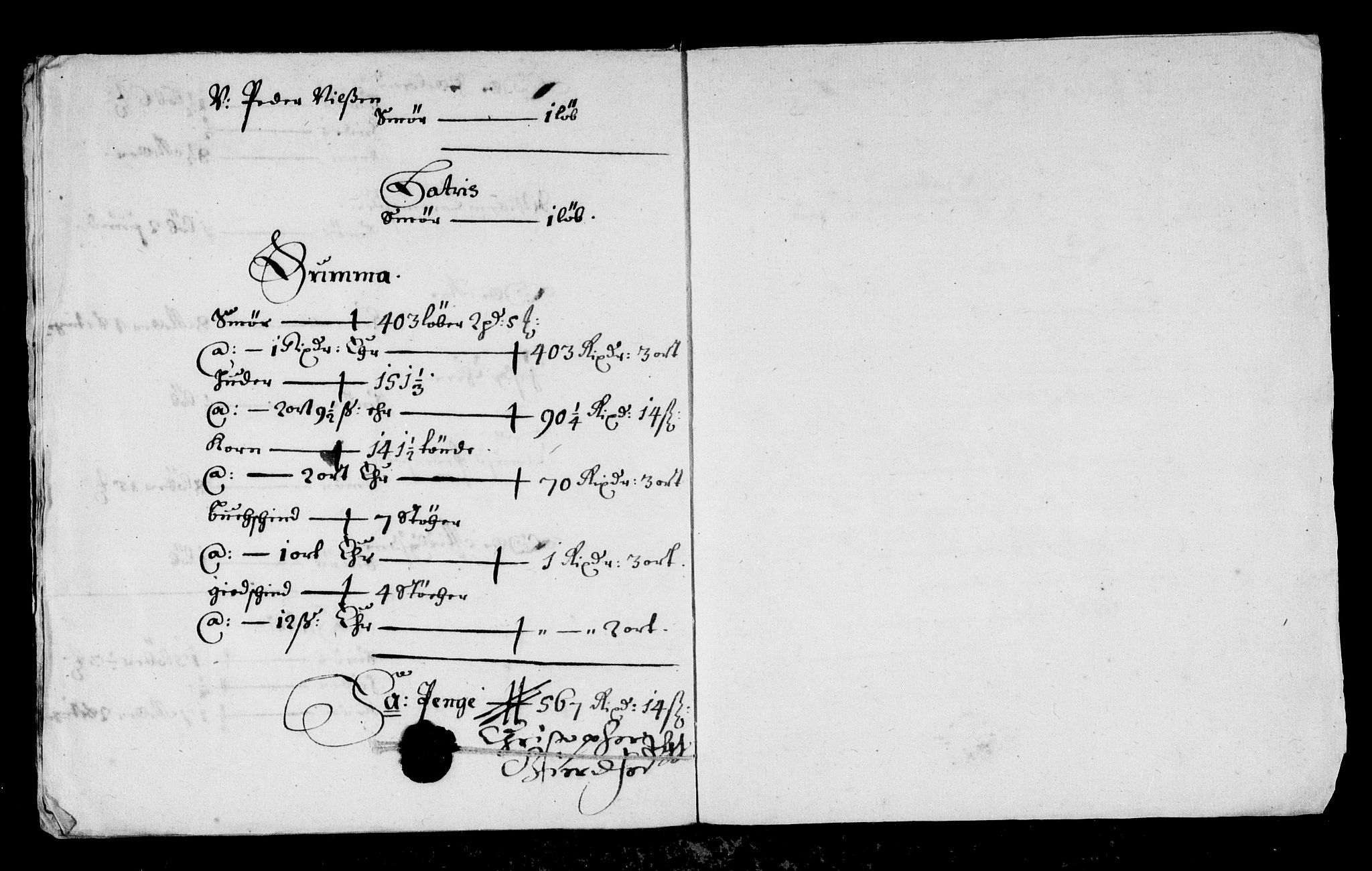 Rentekammeret inntil 1814, Reviderte regnskaper, Stiftamtstueregnskaper, Bergen stiftamt, AV/RA-EA-6043/R/Rc/L0048: Bergen stiftamt, 1677
