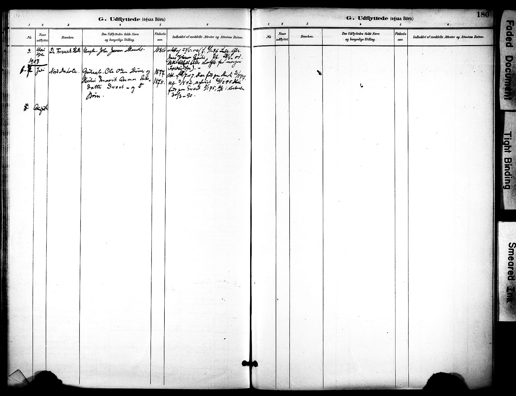 Ministerialprotokoller, klokkerbøker og fødselsregistre - Sør-Trøndelag, AV/SAT-A-1456/686/L0984: Parish register (official) no. 686A02, 1891-1906, p. 180