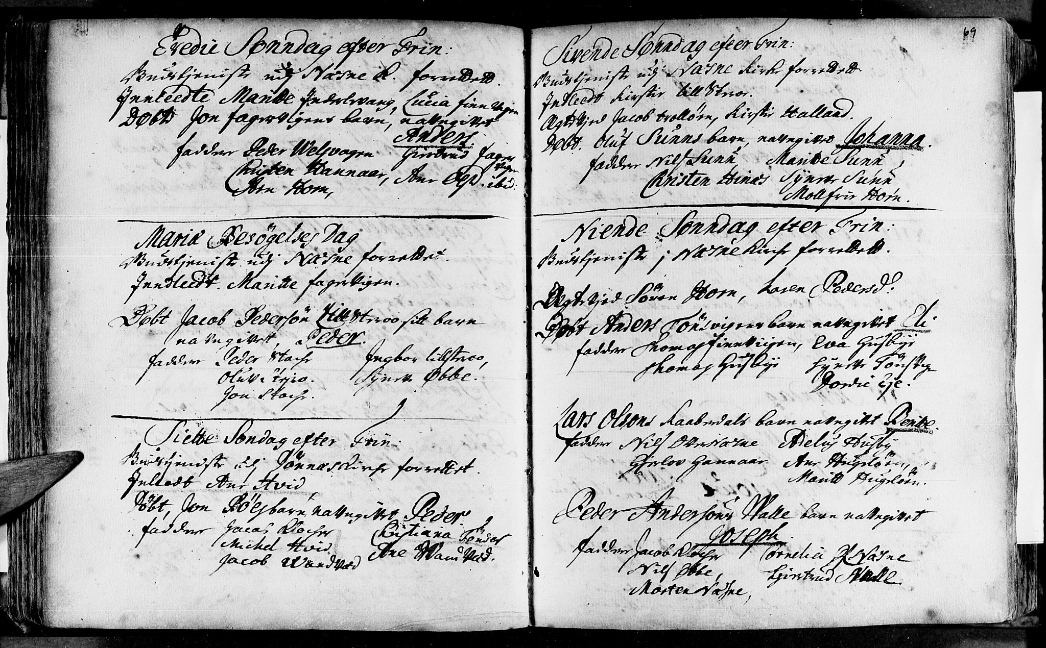 Ministerialprotokoller, klokkerbøker og fødselsregistre - Nordland, SAT/A-1459/838/L0542: Parish register (official) no. 838A01, 1704-1737, p. 69