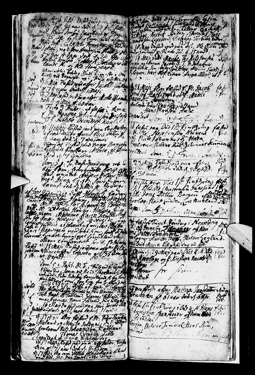 Os sokneprestembete, SAB/A-99929: Parish register (official) no. A 8, 1760-1765, p. 124