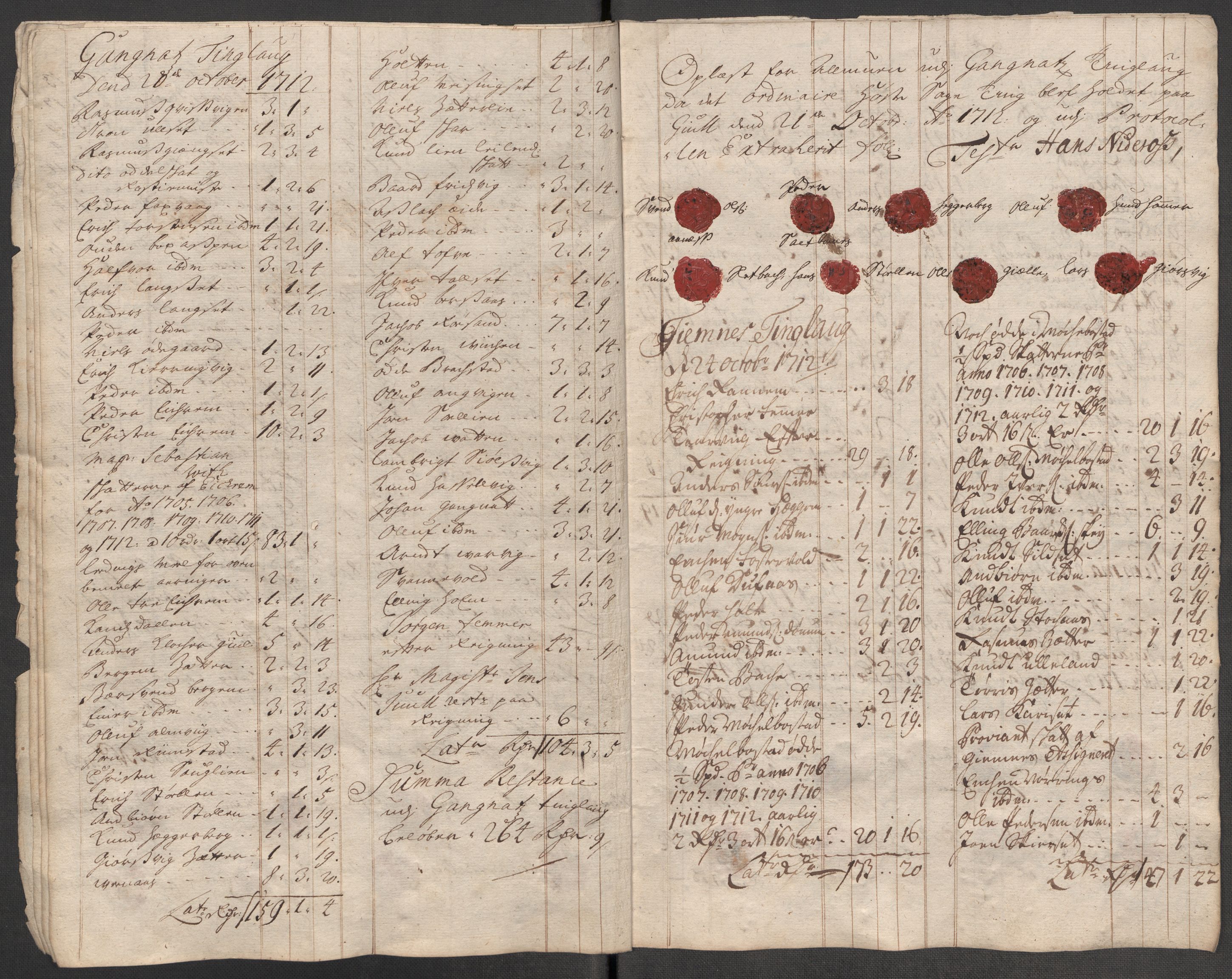 Rentekammeret inntil 1814, Reviderte regnskaper, Fogderegnskap, AV/RA-EA-4092/R56/L3746: Fogderegnskap Nordmøre, 1712, p. 253