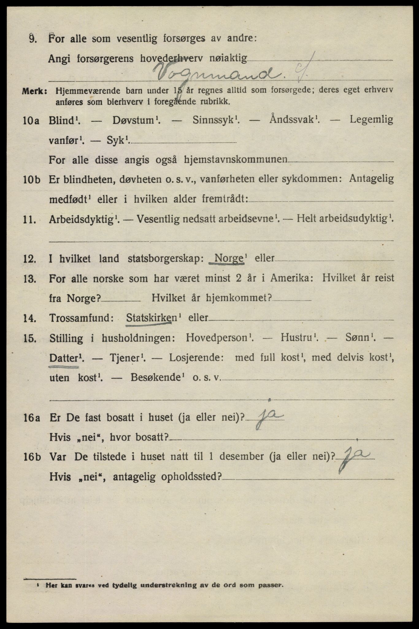 SAO, 1920 census for Sarpsborg, 1920, p. 9957