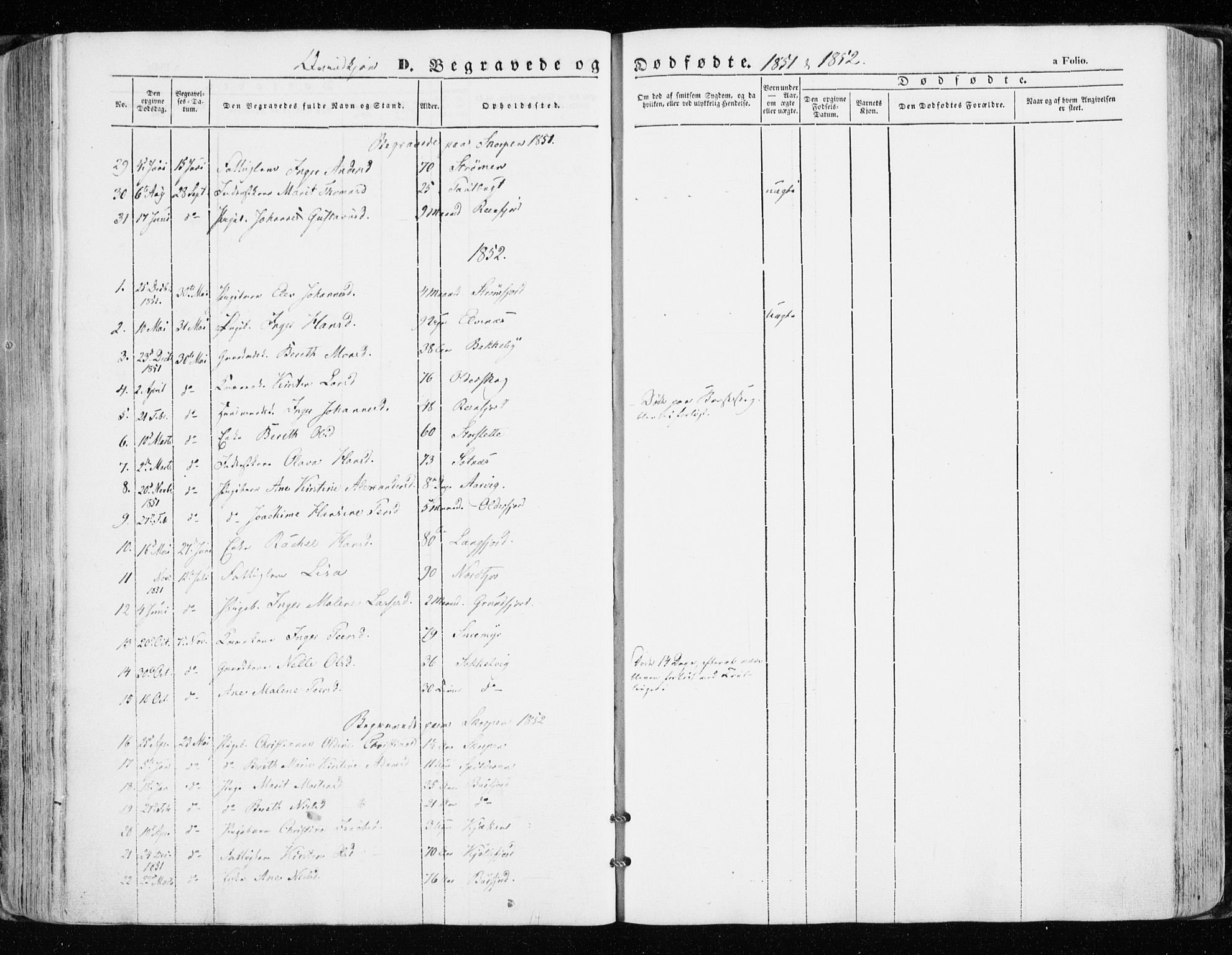 Skjervøy sokneprestkontor, AV/SATØ-S-1300/H/Ha/Haa/L0006kirke: Parish register (official) no. 6, 1848-1859