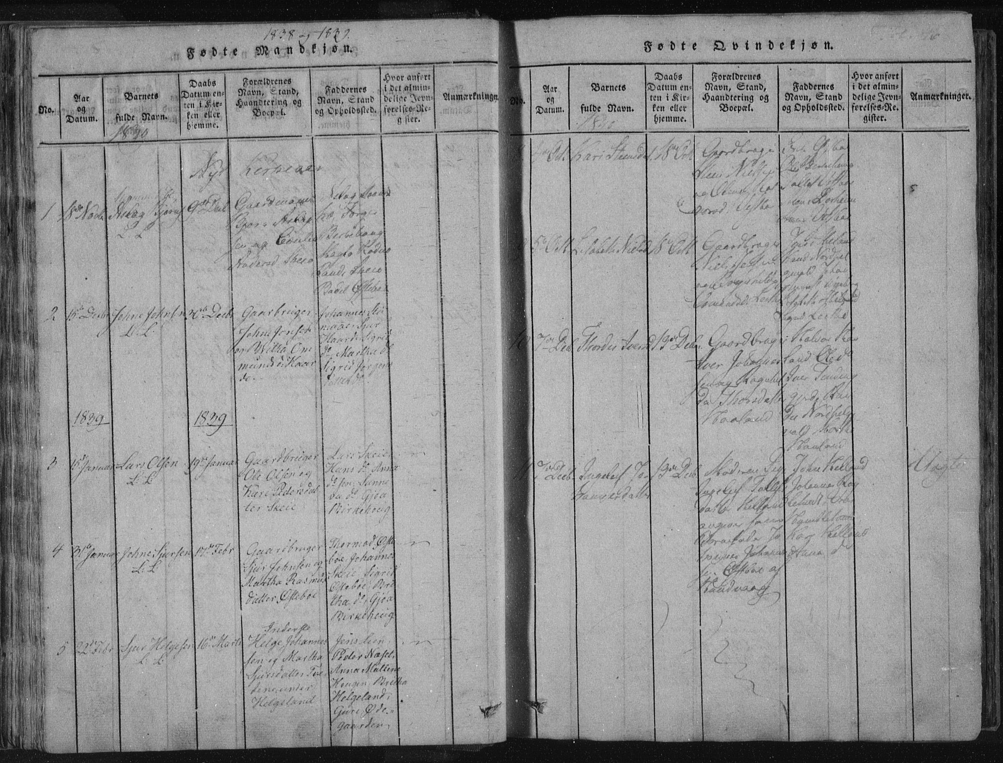 Vikedal sokneprestkontor, AV/SAST-A-101840/01/IV: Parish register (official) no. A 4, 1816-1850, p. 46