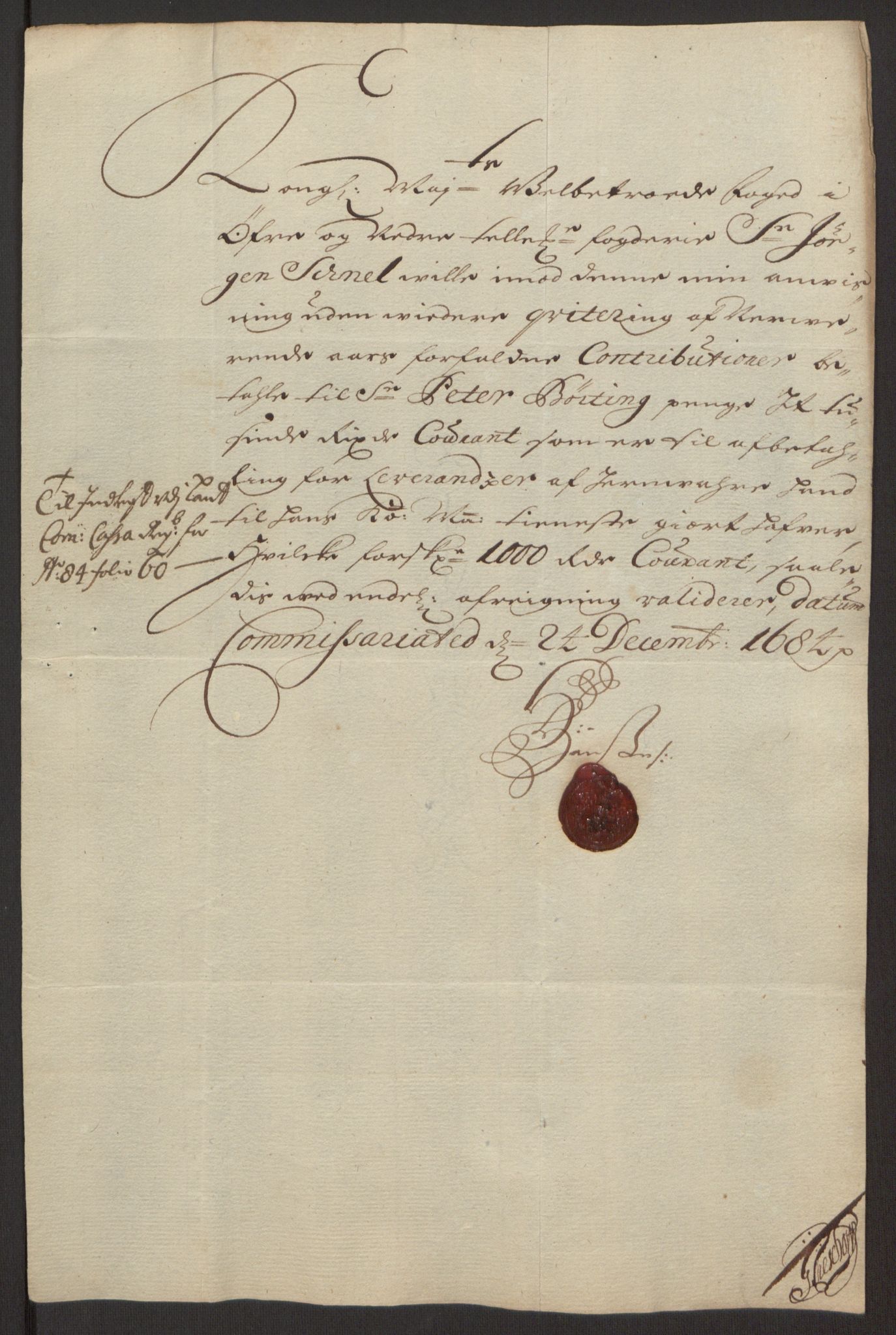 Rentekammeret inntil 1814, Reviderte regnskaper, Fogderegnskap, AV/RA-EA-4092/R35/L2081: Fogderegnskap Øvre og Nedre Telemark, 1680-1684, p. 7