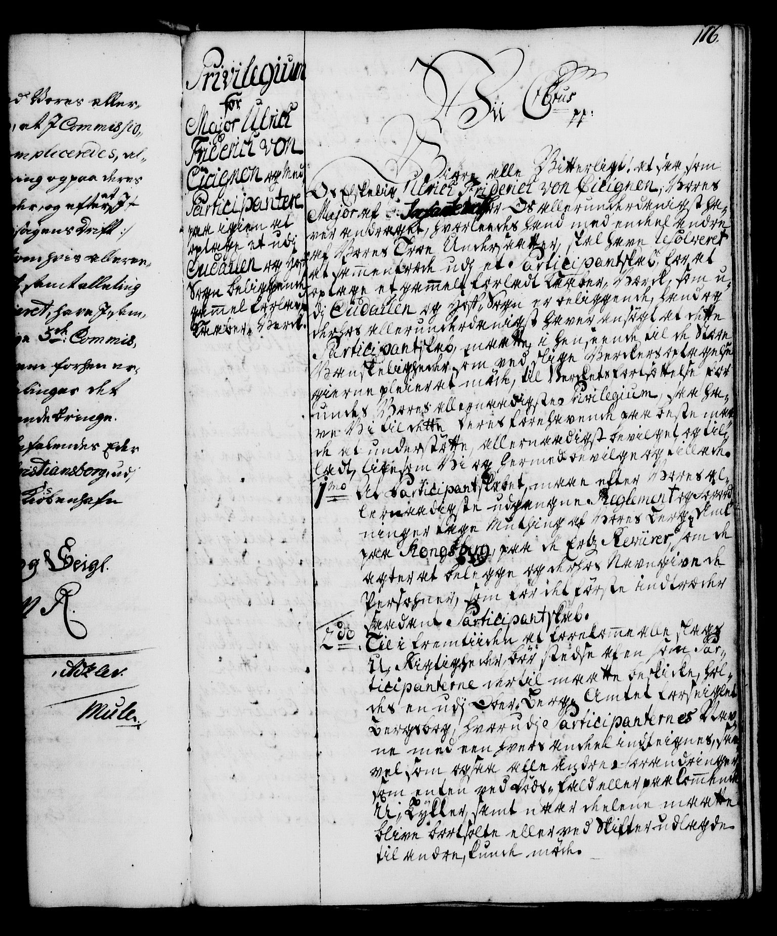 Rentekammeret, Kammerkanselliet, RA/EA-3111/G/Gg/Gga/L0005: Norsk ekspedisjonsprotokoll med register (merket RK 53.5), 1741-1749, p. 116