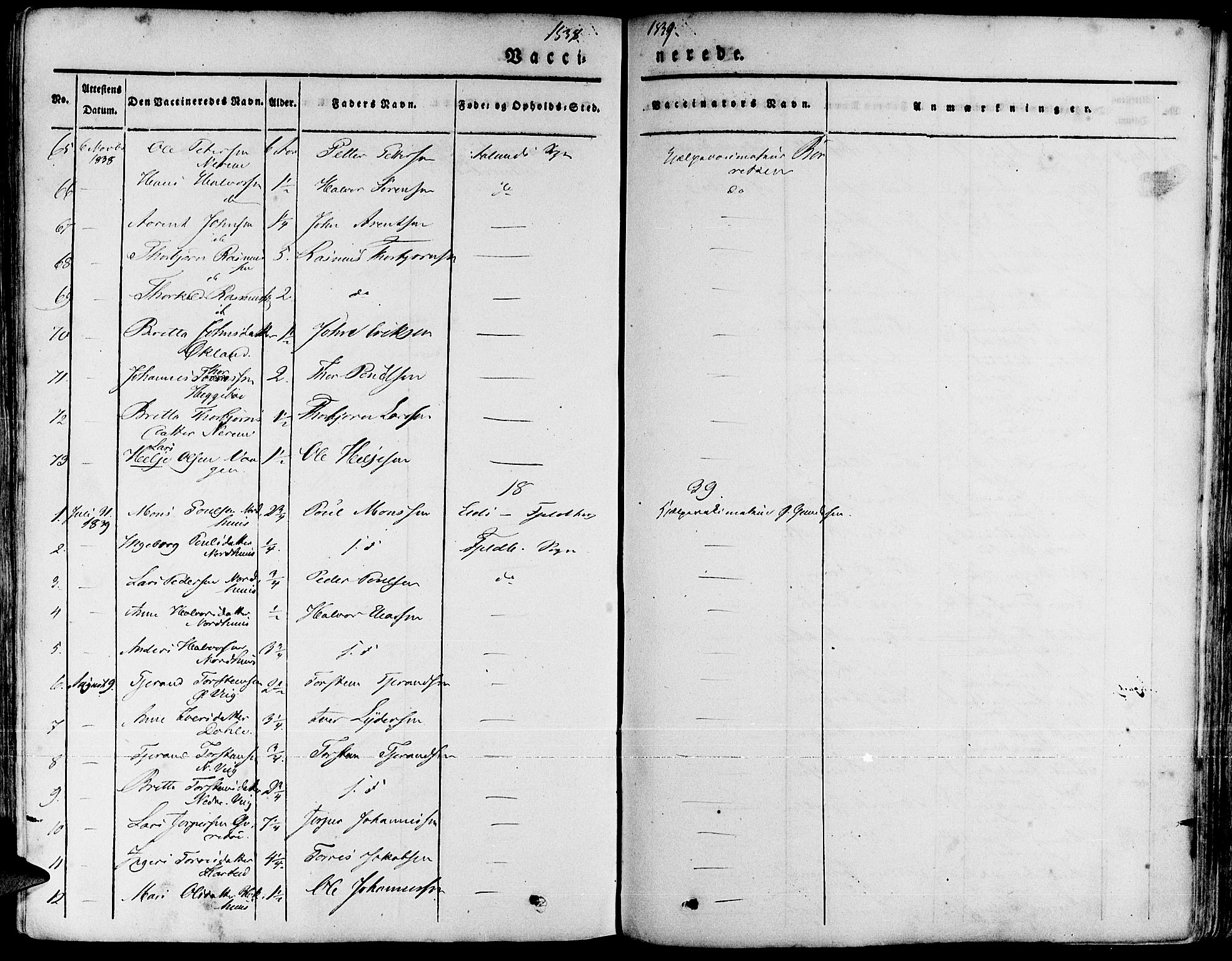 Fjelberg sokneprestembete, AV/SAB-A-75201/H/Haa: Parish register (official) no. A 6, 1835-1851, p. 420