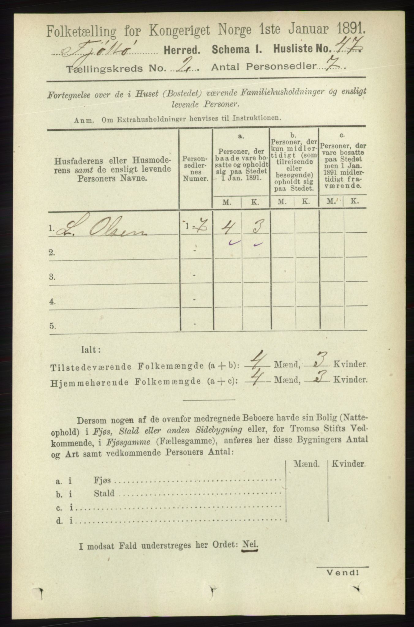 RA, 1891 census for 1817 Tjøtta, 1891, p. 871