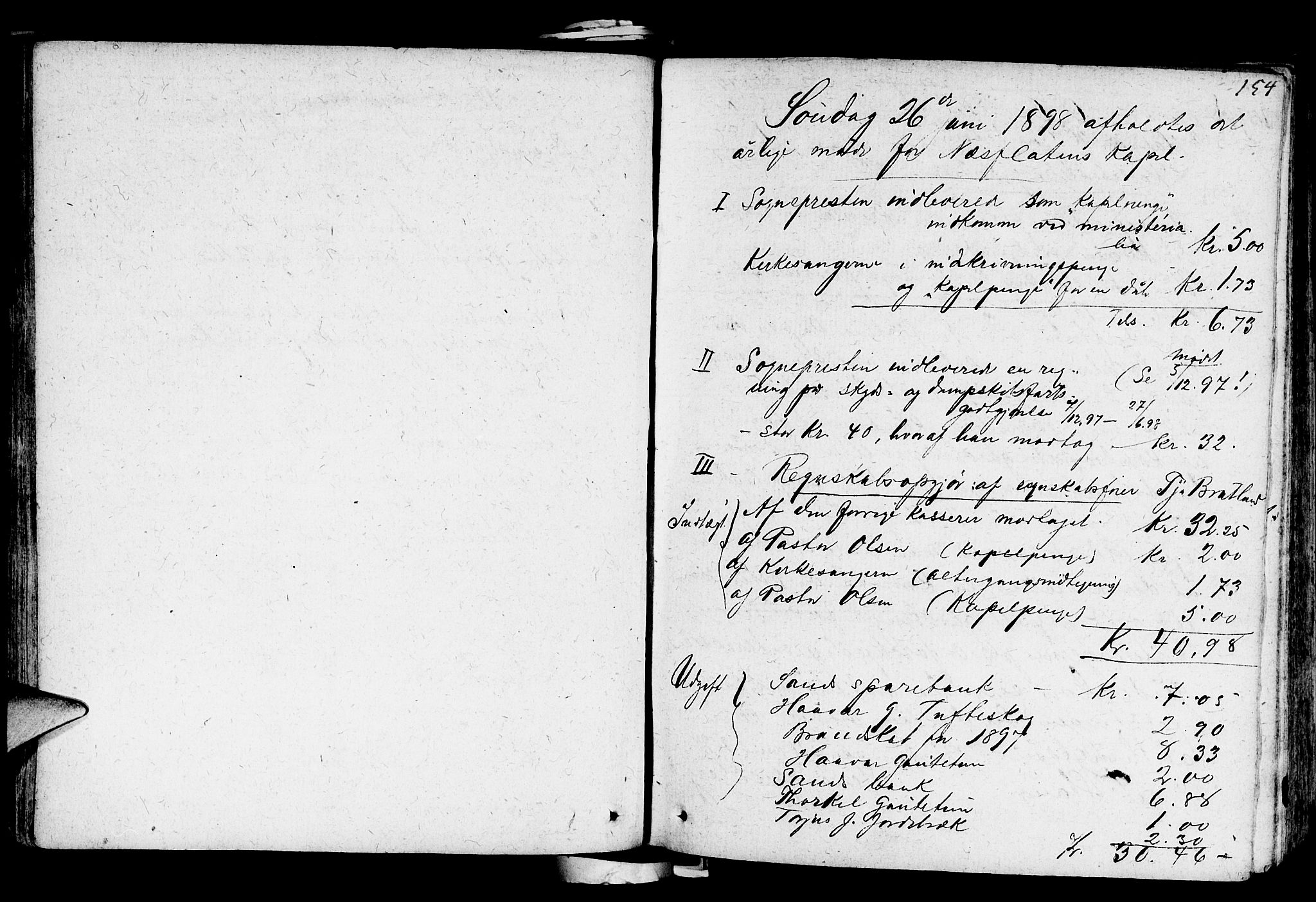 Suldal sokneprestkontor, SAST/A-101845/01/IV/L0004: Parish register (official) no. A 4, 1800-1816, p. 154