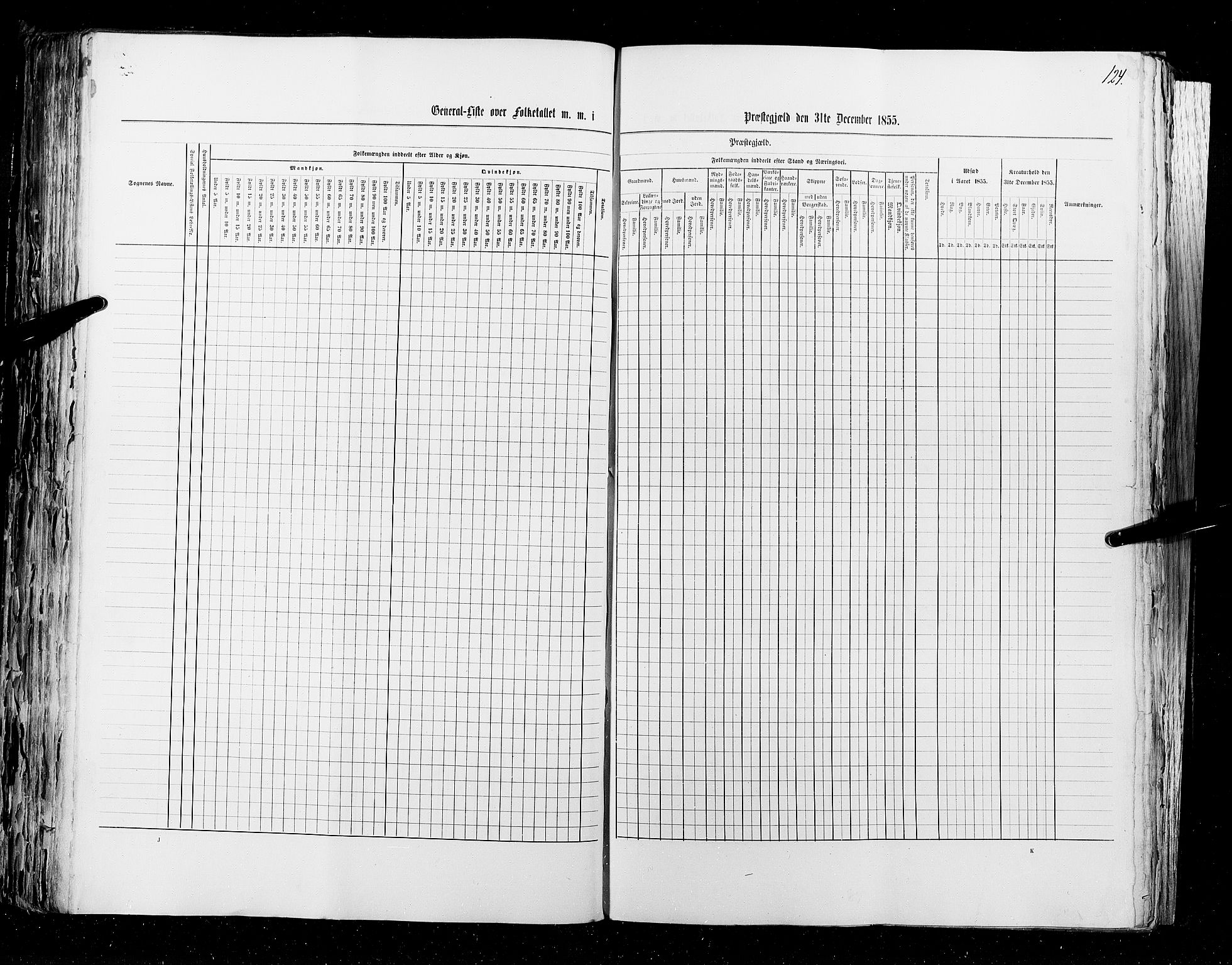 RA, Census 1855, vol. 1: Akershus amt, Smålenenes amt og Hedemarken amt, 1855, p. 124