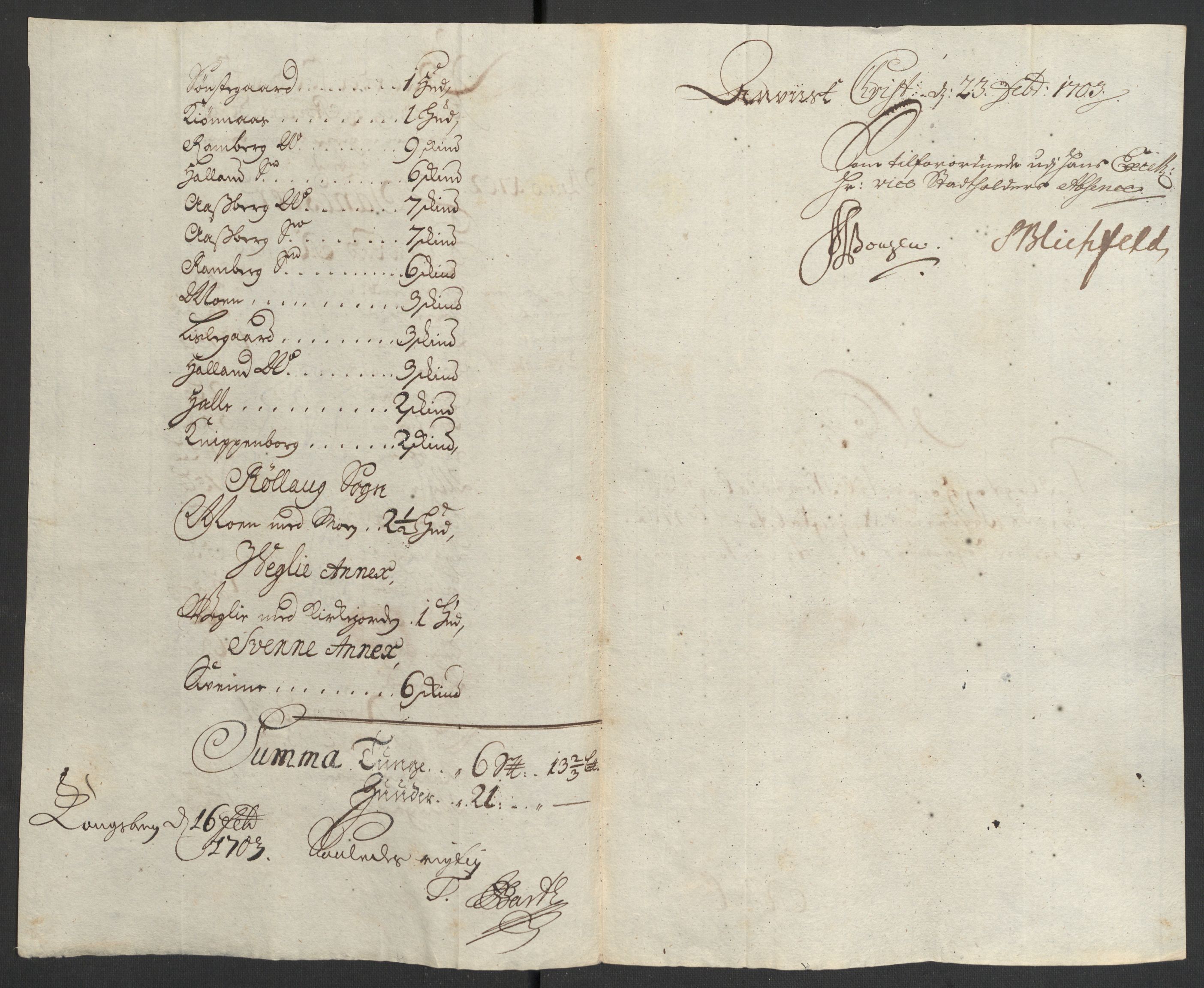 Rentekammeret inntil 1814, Reviderte regnskaper, Fogderegnskap, RA/EA-4092/R24/L1580: Fogderegnskap Numedal og Sandsvær, 1702, p. 168