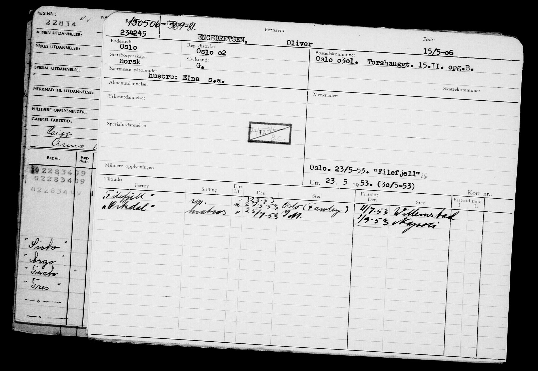 Direktoratet for sjømenn, AV/RA-S-3545/G/Gb/L0065: Hovedkort, 1906, p. 192