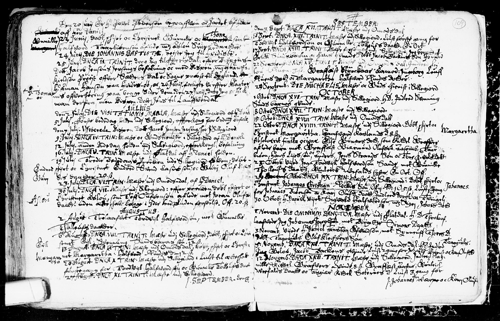 Seljord kirkebøker, SAKO/A-20/F/Fa/L0001: Parish register (official) no. I 1, 1654-1686, p. 109