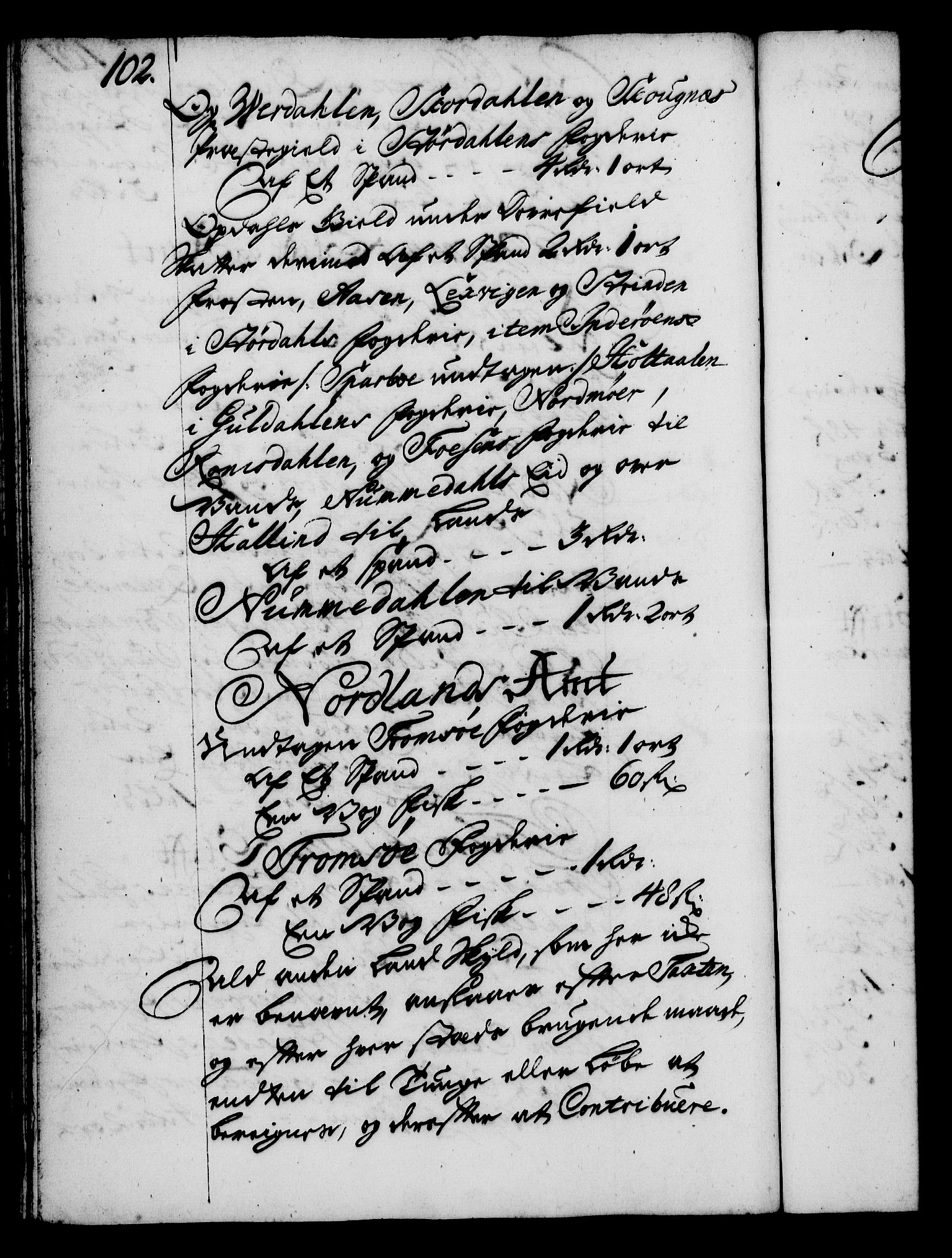 Rentekammeret, Kammerkanselliet, RA/EA-3111/G/Gg/Gga/L0002: Norsk ekspedisjonsprotokoll med register (merket RK 53.2), 1723-1727, p. 102