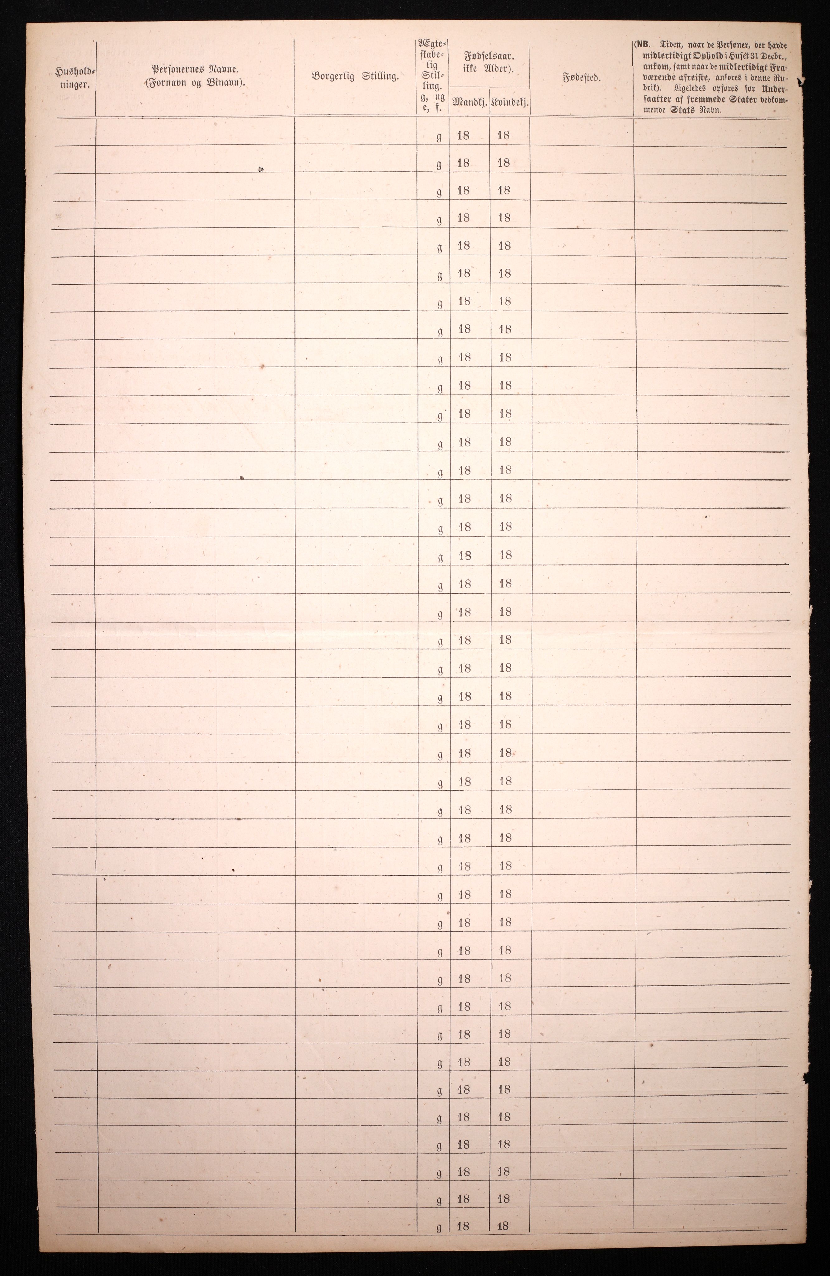 RA, 1870 census for 0301 Kristiania, 1870, p. 437