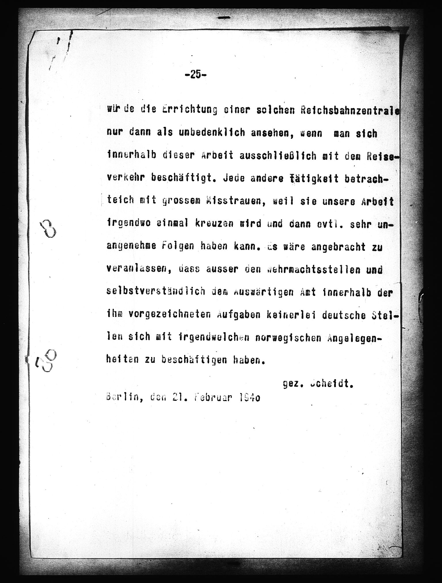 Documents Section, AV/RA-RAFA-2200/V/L0091: Amerikansk mikrofilm "Captured German Documents".
Box No. 953.  FKA jnr. 59/1955., 1935-1942, p. 544