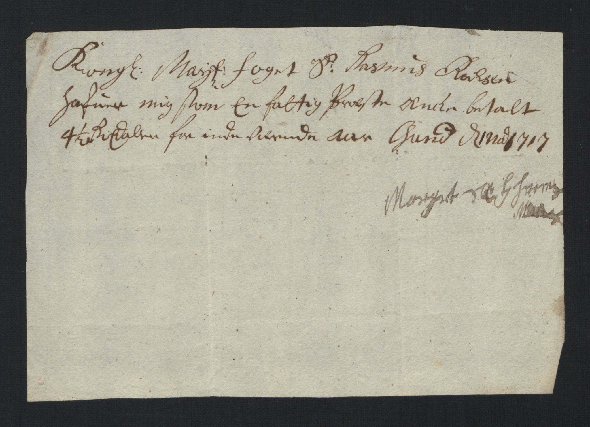 Rentekammeret inntil 1814, Reviderte regnskaper, Fogderegnskap, RA/EA-4092/R40/L2452: Fogderegnskap Råbyggelag, 1716-1717, p. 306