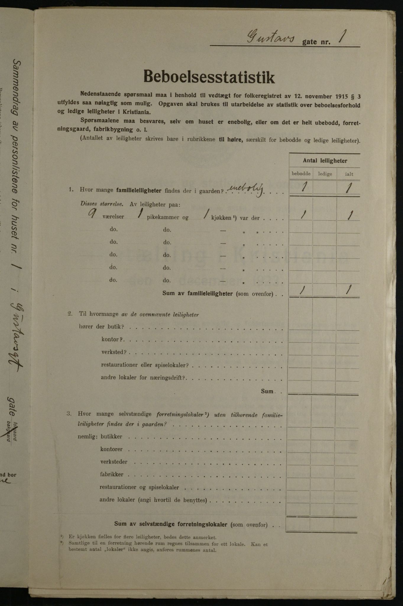 OBA, Municipal Census 1923 for Kristiania, 1923, p. 36297