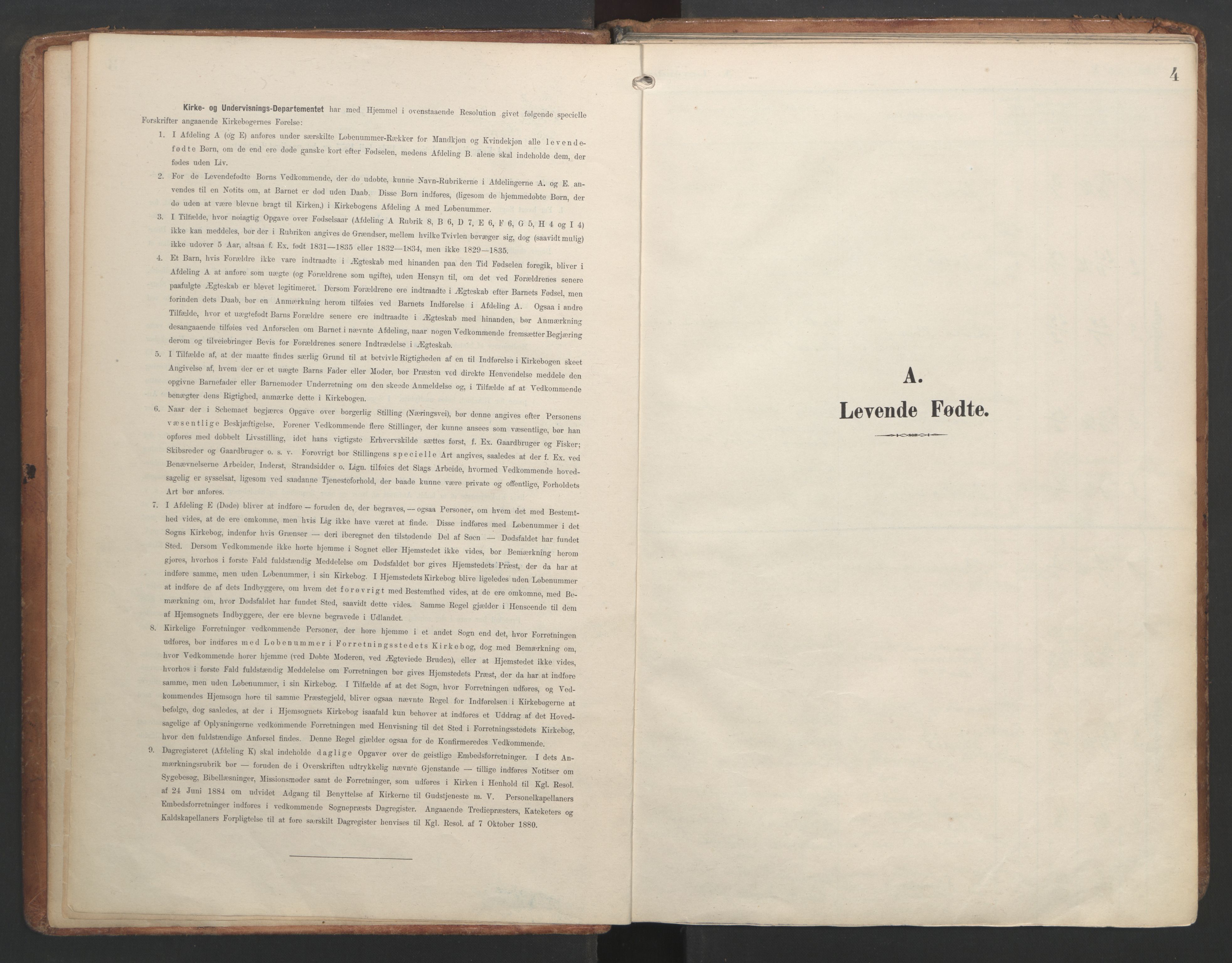 Ministerialprotokoller, klokkerbøker og fødselsregistre - Nordland, SAT/A-1459/820/L0297: Parish register (official) no. 820A18, 1897-1917, p. 4