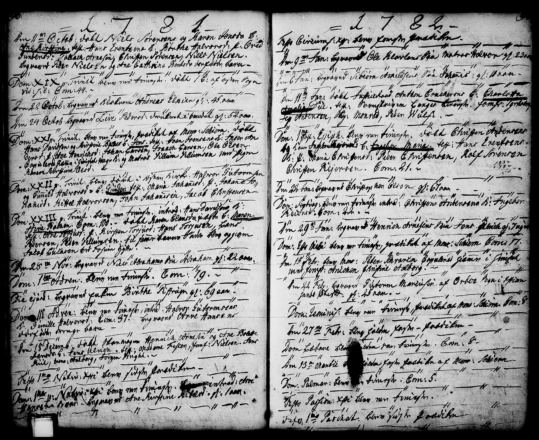 Porsgrunn kirkebøker , AV/SAKO-A-104/F/Fa/L0001: Parish register (official) no. 1, 1764-1814, p. 96-97