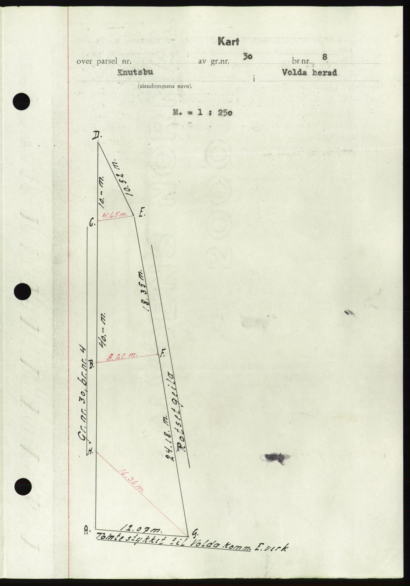 Søre Sunnmøre sorenskriveri, AV/SAT-A-4122/1/2/2C/L0082: Mortgage book no. 8A, 1948-1948, Diary no: : 455/1948