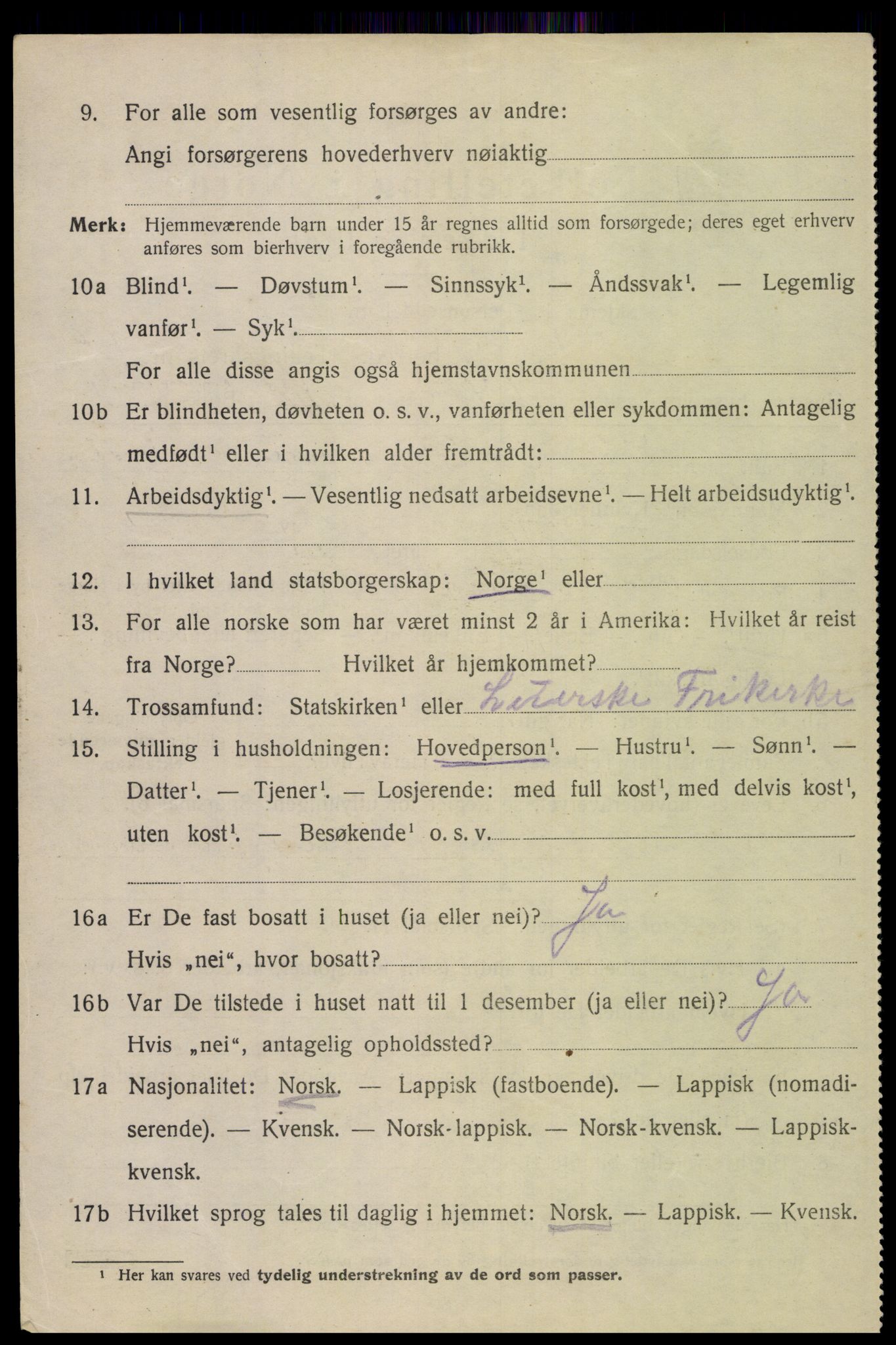 SAT, 1920 census for Bodin, 1920, p. 10879