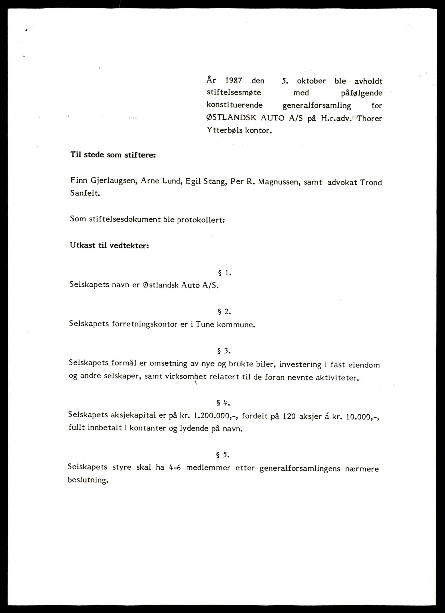 Tune sorenskriveri, AV/SAT-A-10470/K/Ke/Kec/L0015: Aksjeselskap, Østl - Aas, 1944-1990, p. 9