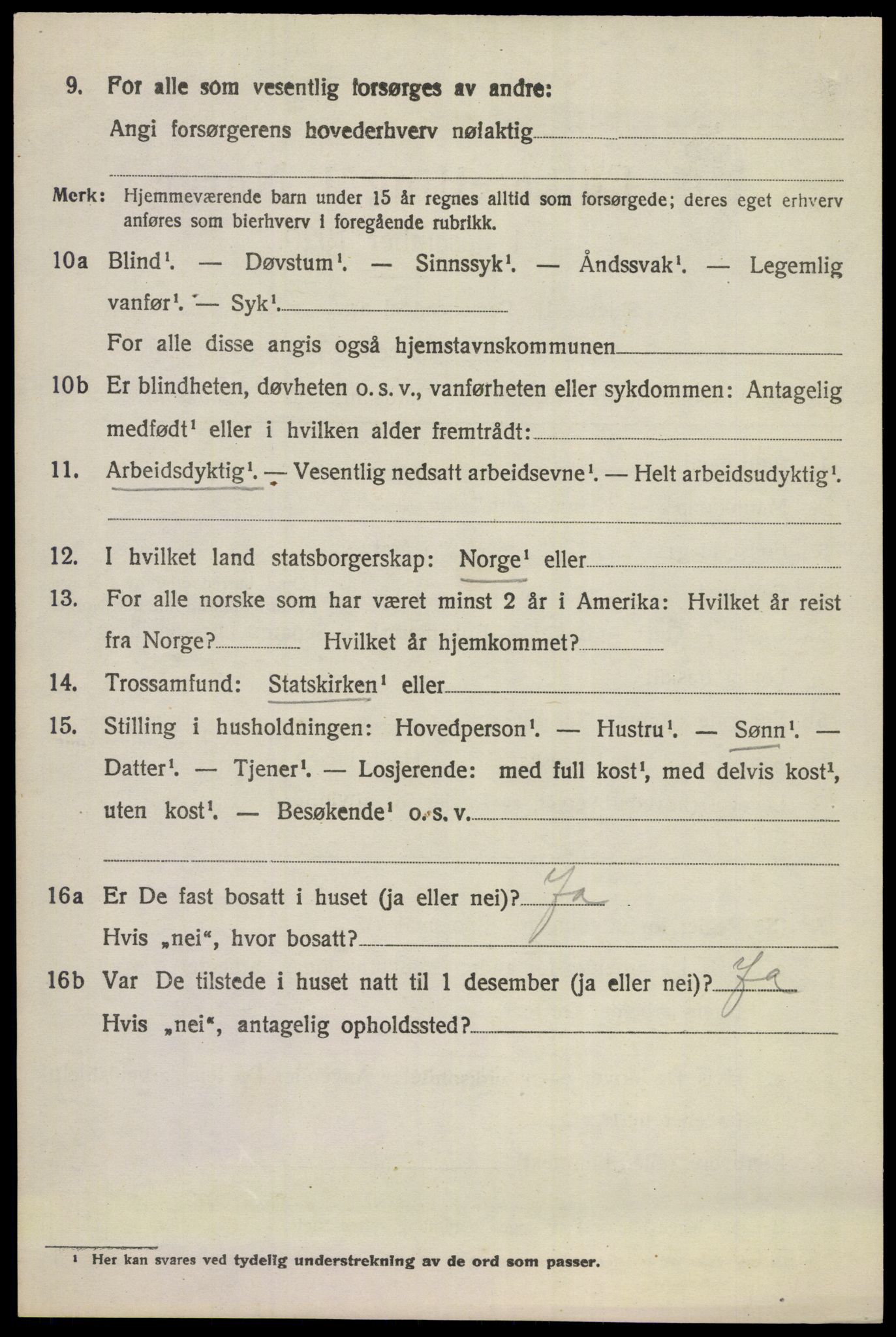 SAKO, 1920 census for Ådal, 1920, p. 6751