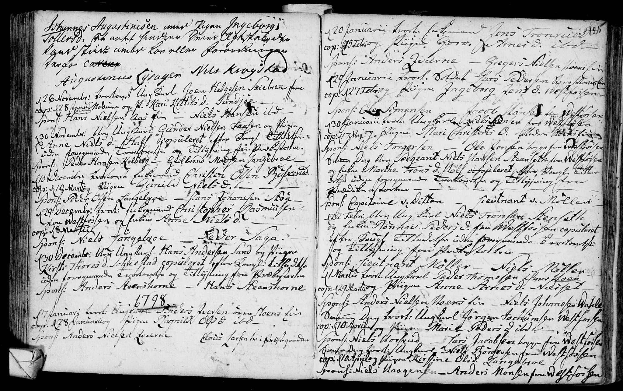 Eiker kirkebøker, AV/SAKO-A-4/F/Fa/L0007: Parish register (official) no. I 7 /1, 1733-1808, p. 125