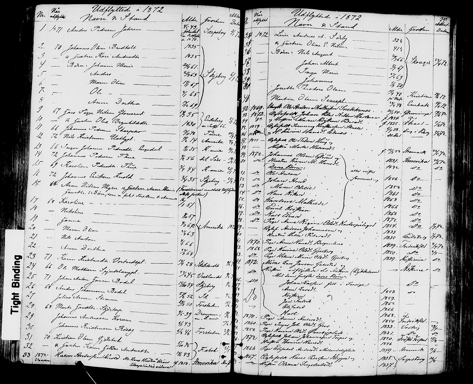 Rakkestad prestekontor Kirkebøker, AV/SAO-A-2008/F/Fa/L0011: Parish register (official) no. I 11, 1862-1877, p. 395