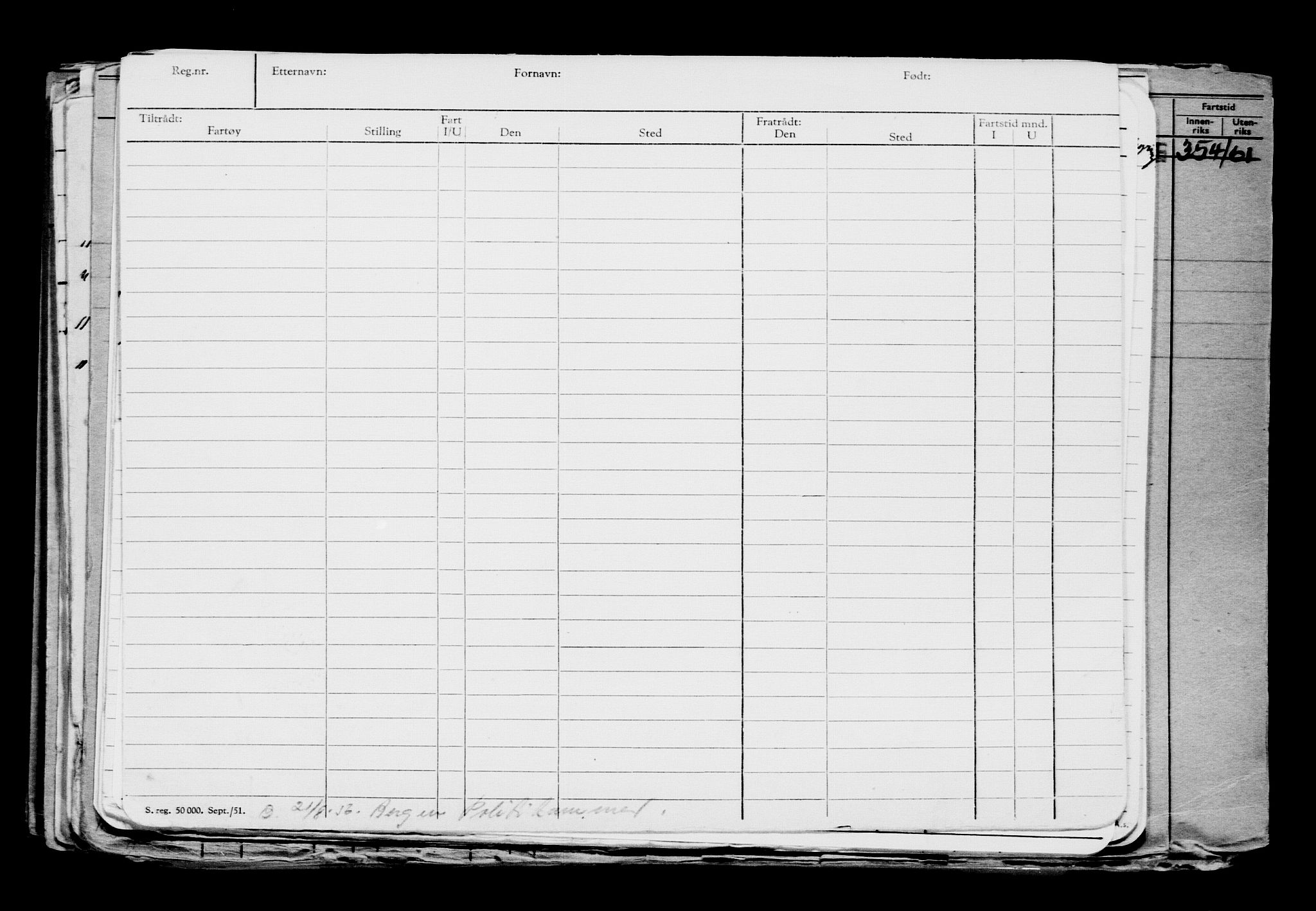 Direktoratet for sjømenn, AV/RA-S-3545/G/Gb/L0203: Hovedkort, 1922, p. 349