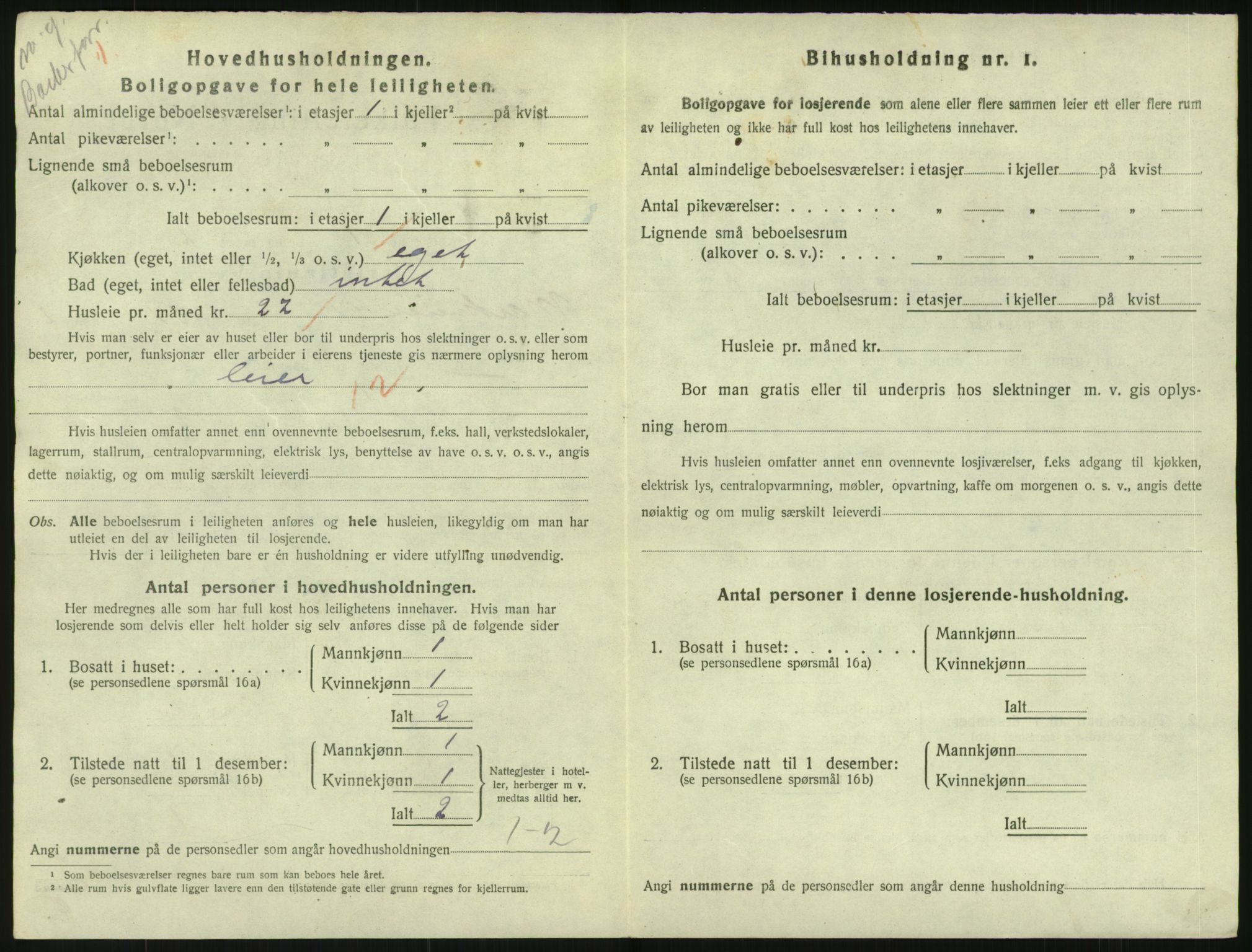 SAO, 1920 census for Kristiania, 1920, p. 65723