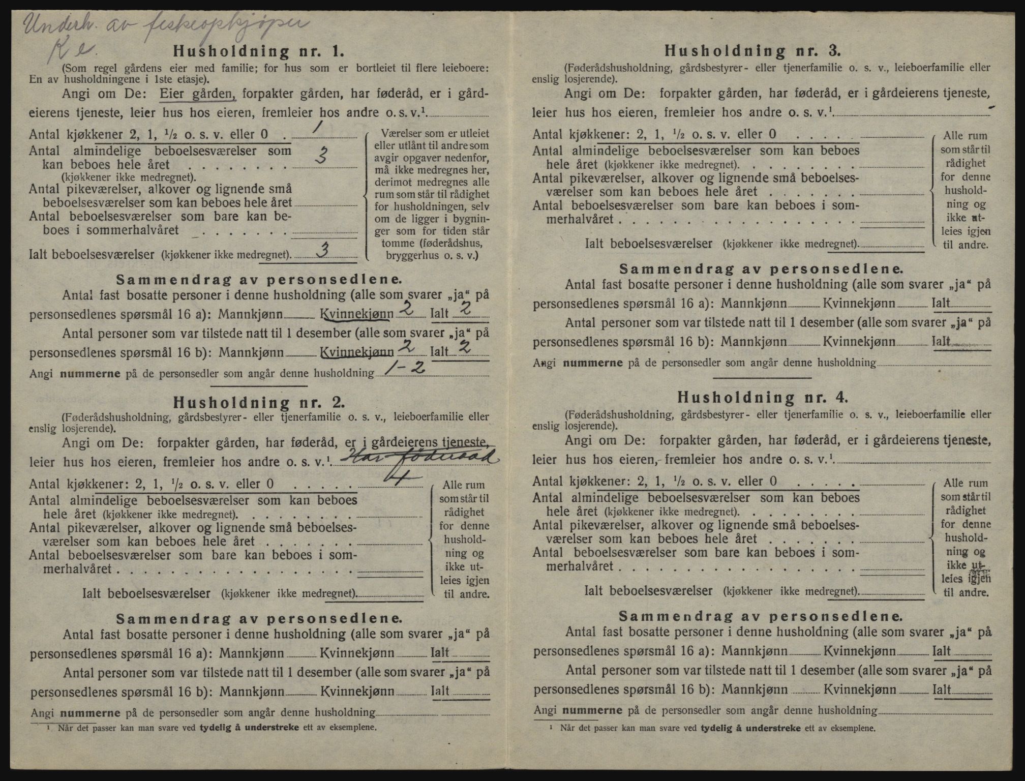 SATØ, 1920 census for Loppa, 1920, p. 37