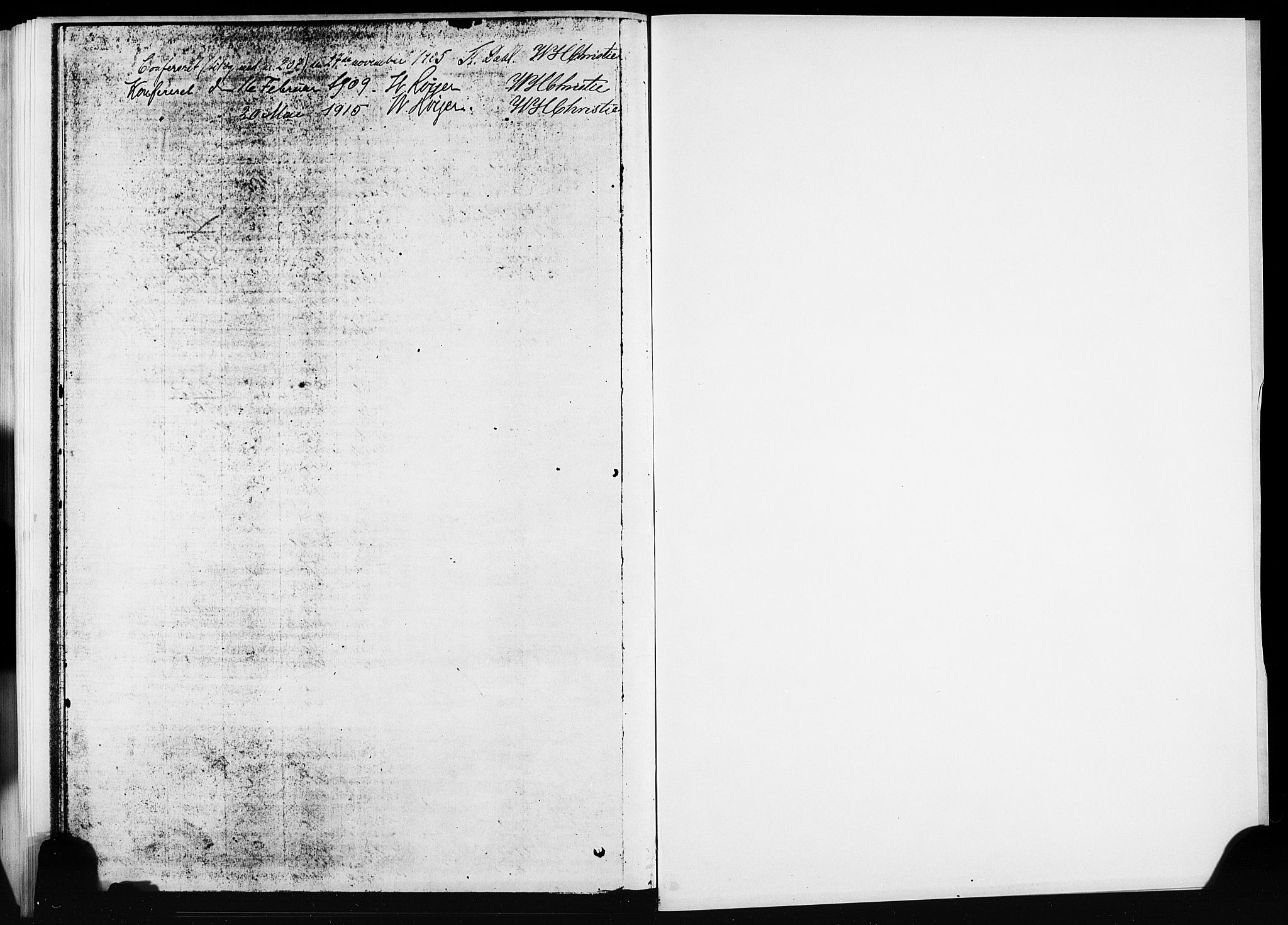 Nykirken Sokneprestembete, SAB/A-77101/H/Hab: Parish register (copy) no. D 3, 1905-1913