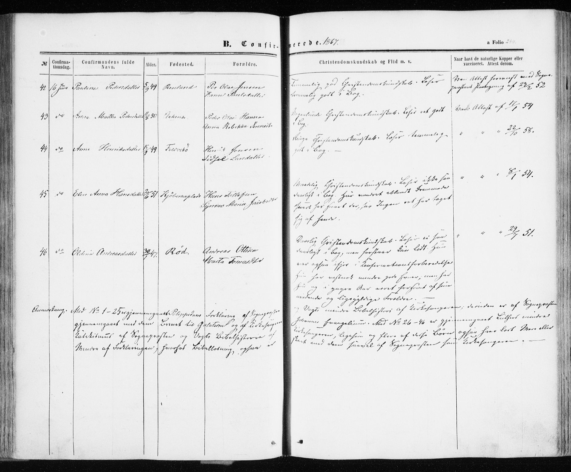 Ibestad sokneprestembete, AV/SATØ-S-0077/H/Ha/Haa/L0009kirke: Parish register (official) no. 9, 1859-1868, p. 244