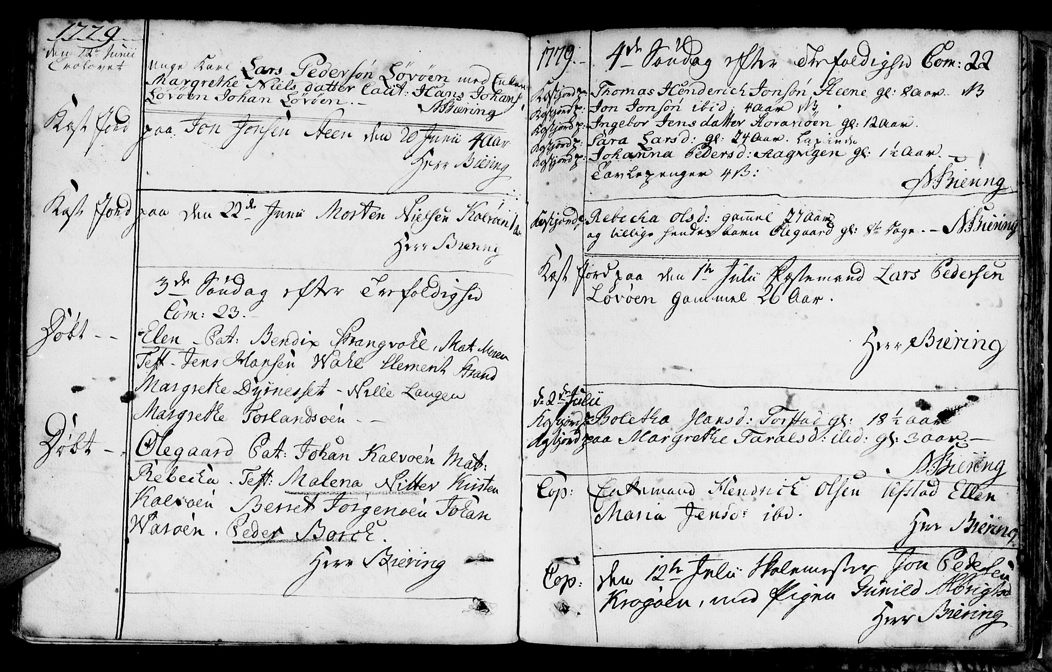 Ministerialprotokoller, klokkerbøker og fødselsregistre - Nord-Trøndelag, AV/SAT-A-1458/784/L0665: Parish register (official) no. 784A01, 1730-1785