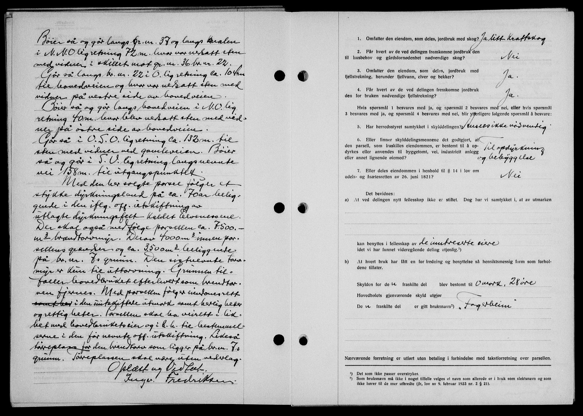 Lofoten sorenskriveri, SAT/A-0017/1/2/2C/L0002a: Mortgage book no. 2a, 1937-1937, Diary no: : 1049/1937